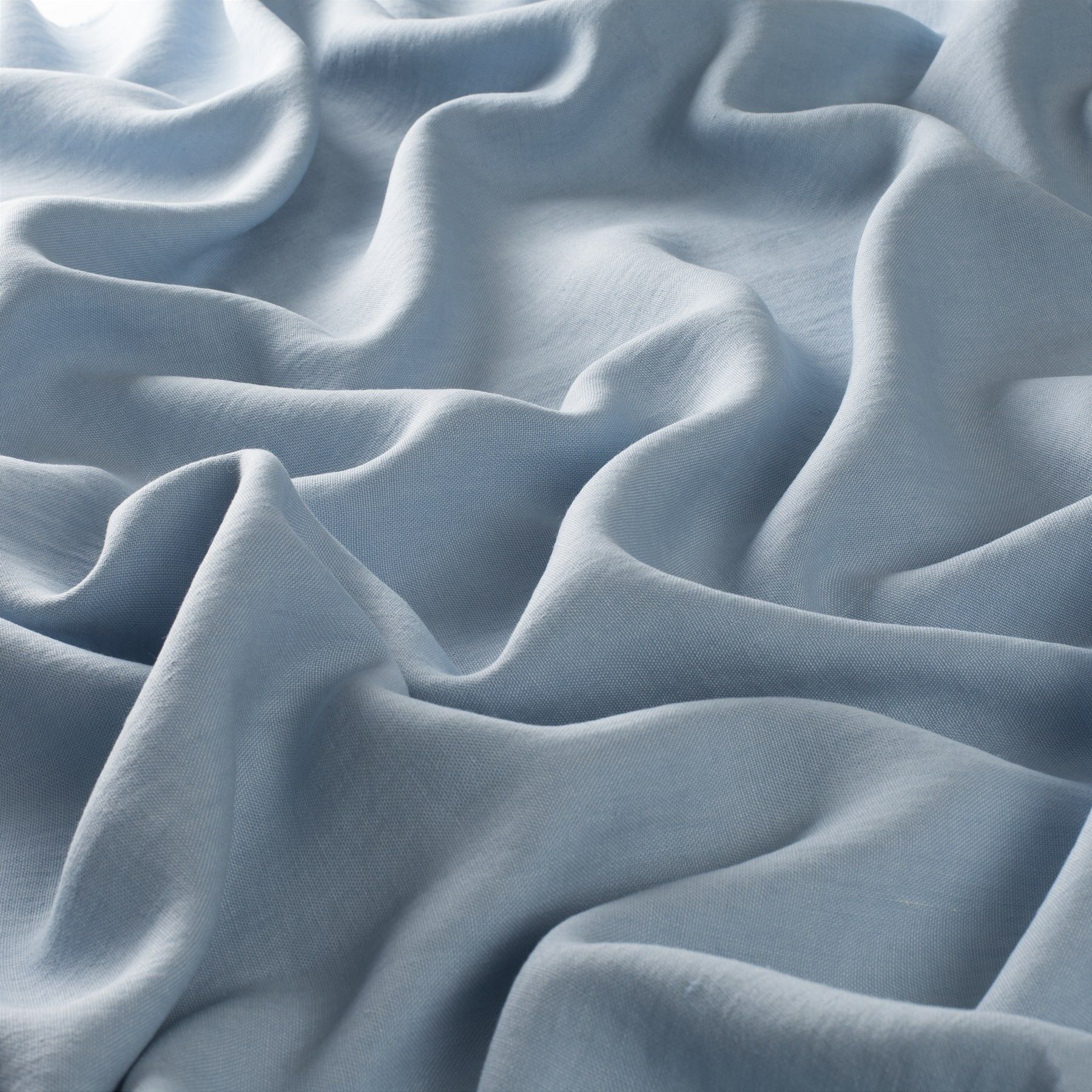 Ca1256 051 Rosy Linen Vorhangstoffe Landhausstil Meterware Blau