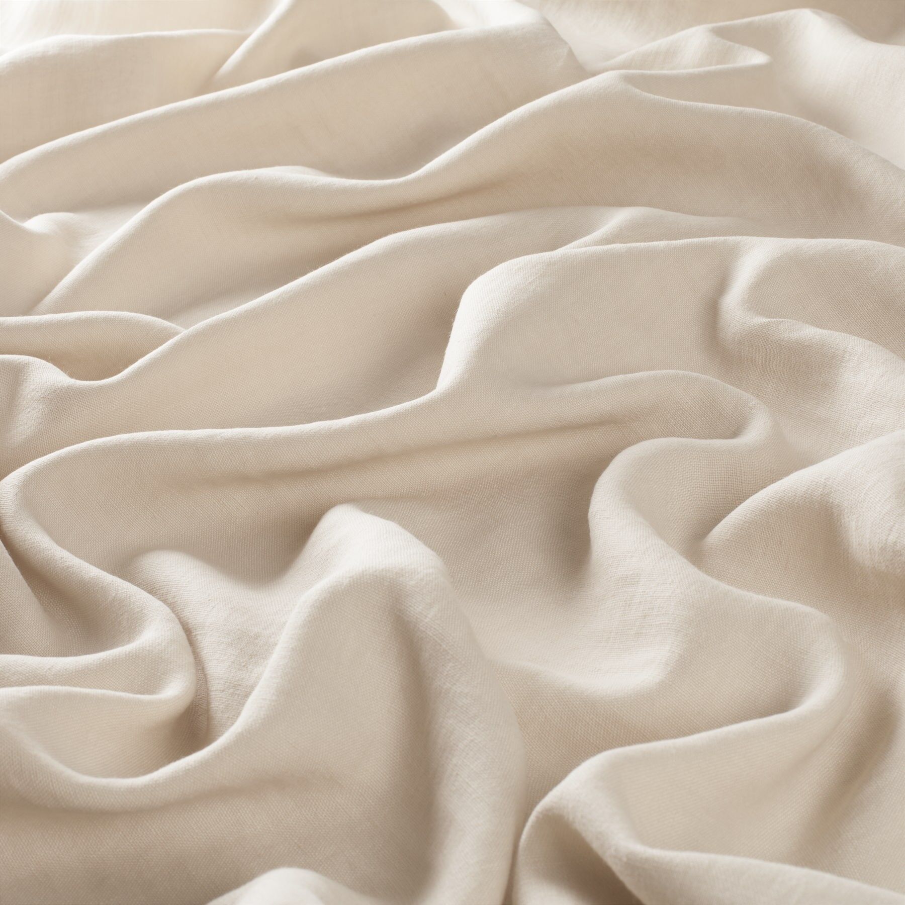 Ca1256 073 Rosy Linen Vorhangstoffe Landhausstil Meterware Beige