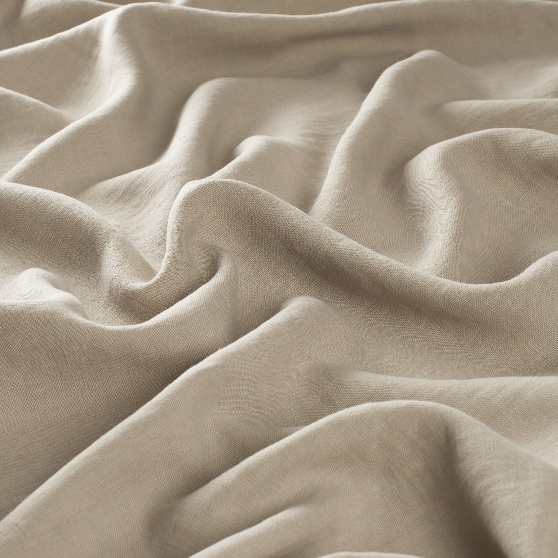 Ca1256 075 Rosy Linen Vorhangstoffe Landhausstil Meterware Beige