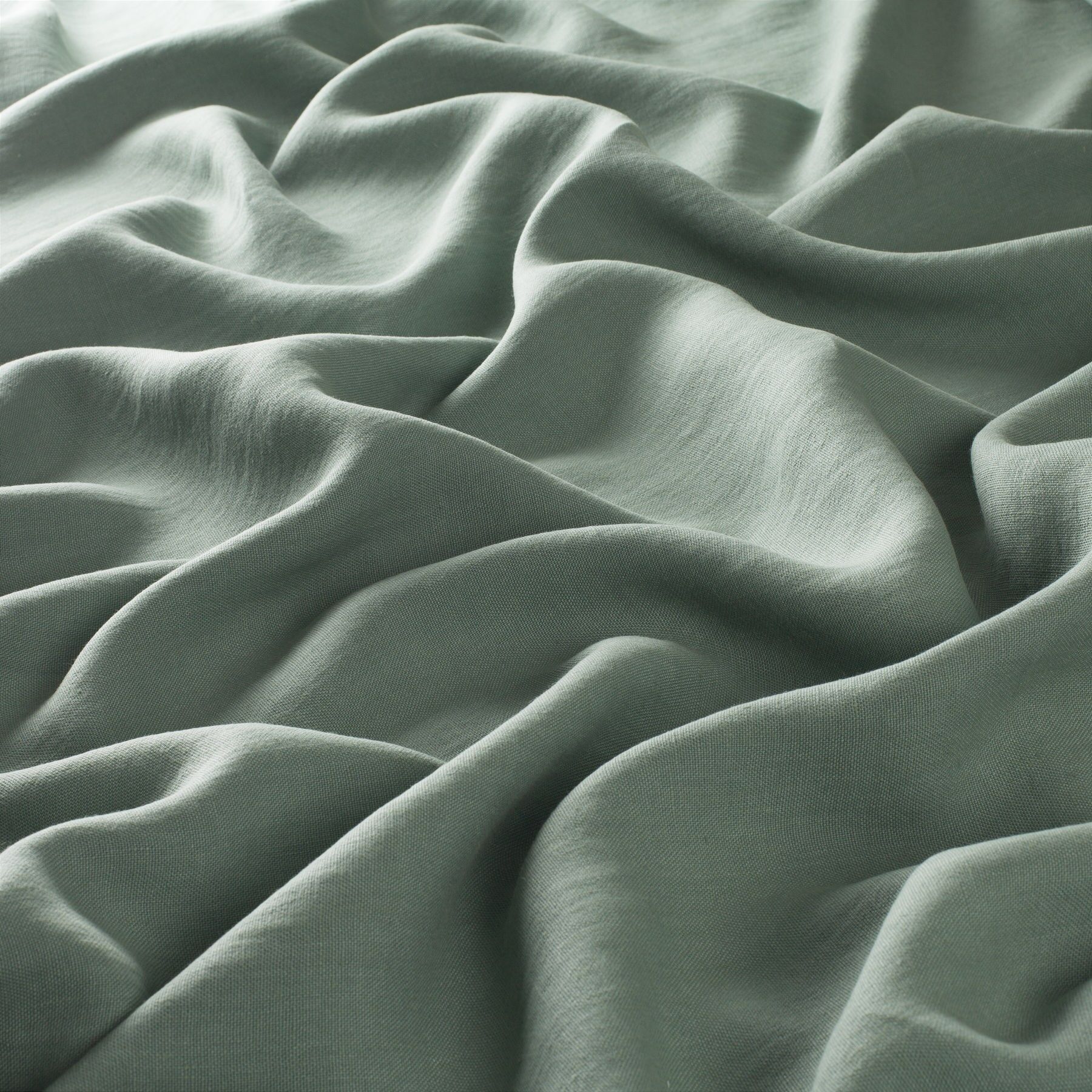 Ca1256 080 Rosy Linen Vorhangstoffe Landhausstil Meterware Grün