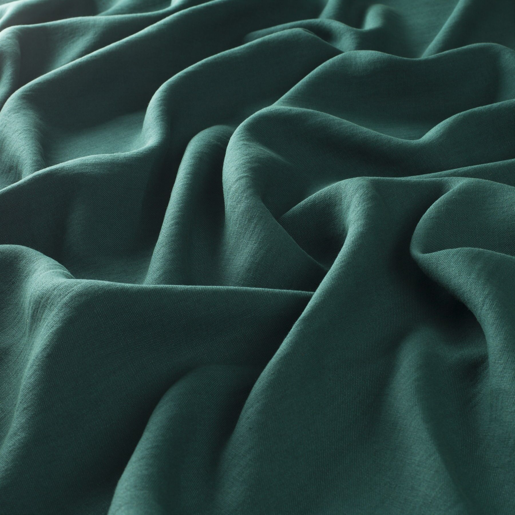 Ca1256 082 Rosy Linen Vorhangstoffe Landhausstil Meterware Grün