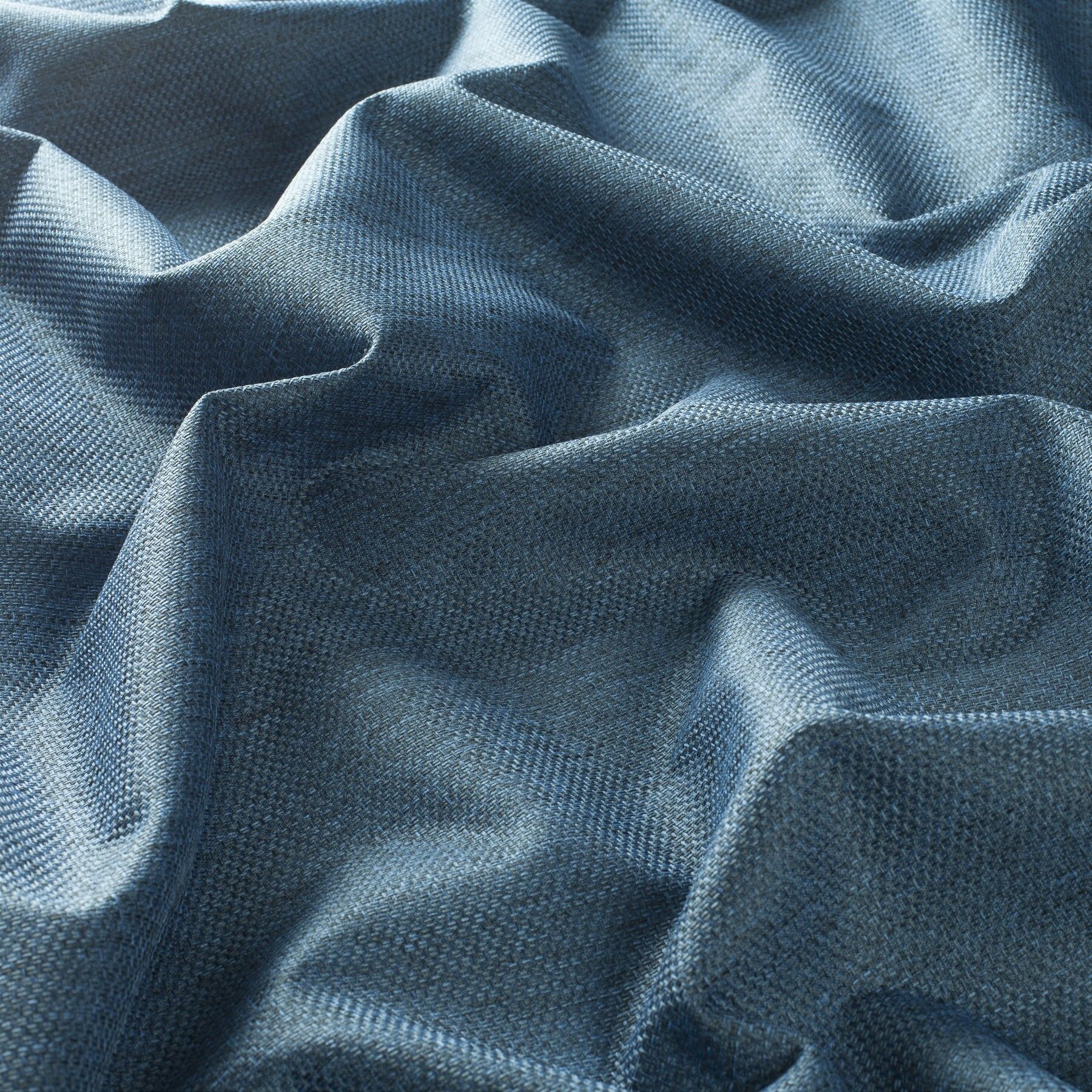 9 6020 051 Night Sky Blickdichter Vorhangstoff Meterware Blau