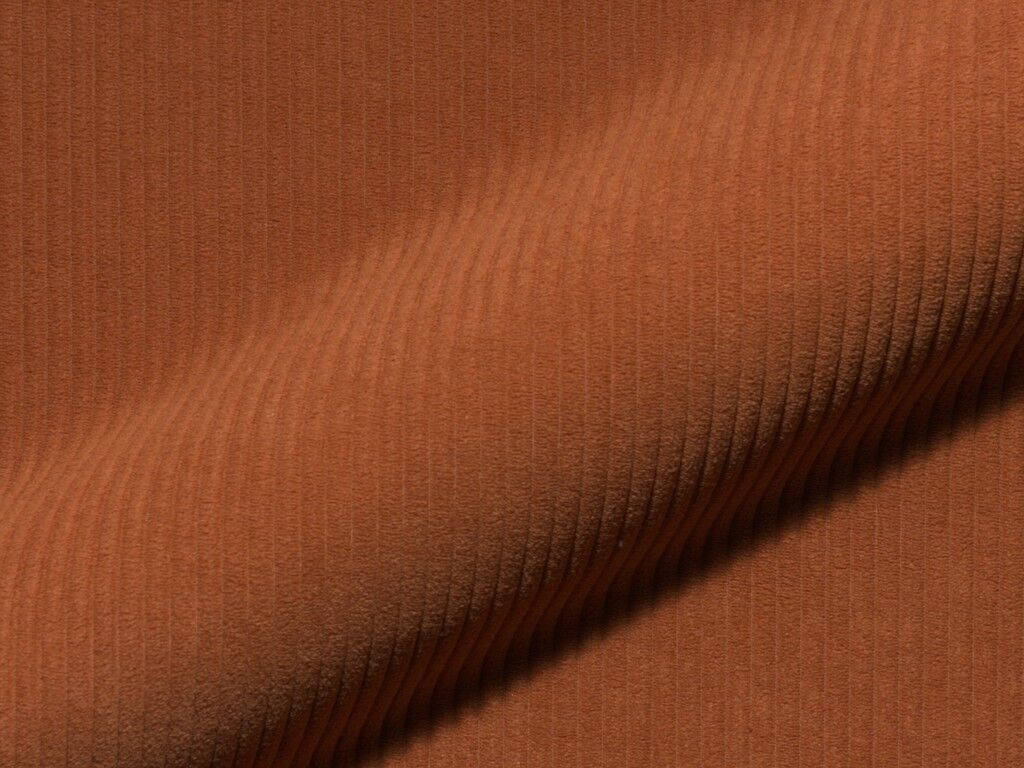 Aluna 246 Hoepke Polsterstoff Meterware Feincord Orange Aluna 246 Hoepke Polsterstoff Meterware Feincord Orange
