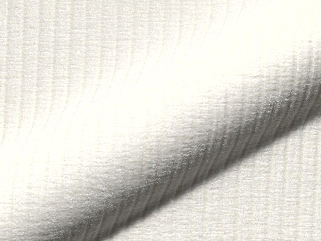 Leano 218 Hoepke Polsterstoff Meterware Breitcord Weiss