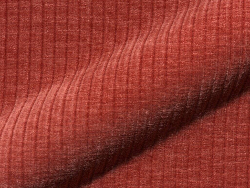 Leano 226 Hoepke Polsterstoff Meterware Breitcord Orange