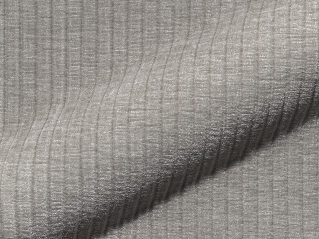 Leano 234 Hoepke Polsterstoff Meterware Breitcord Grau