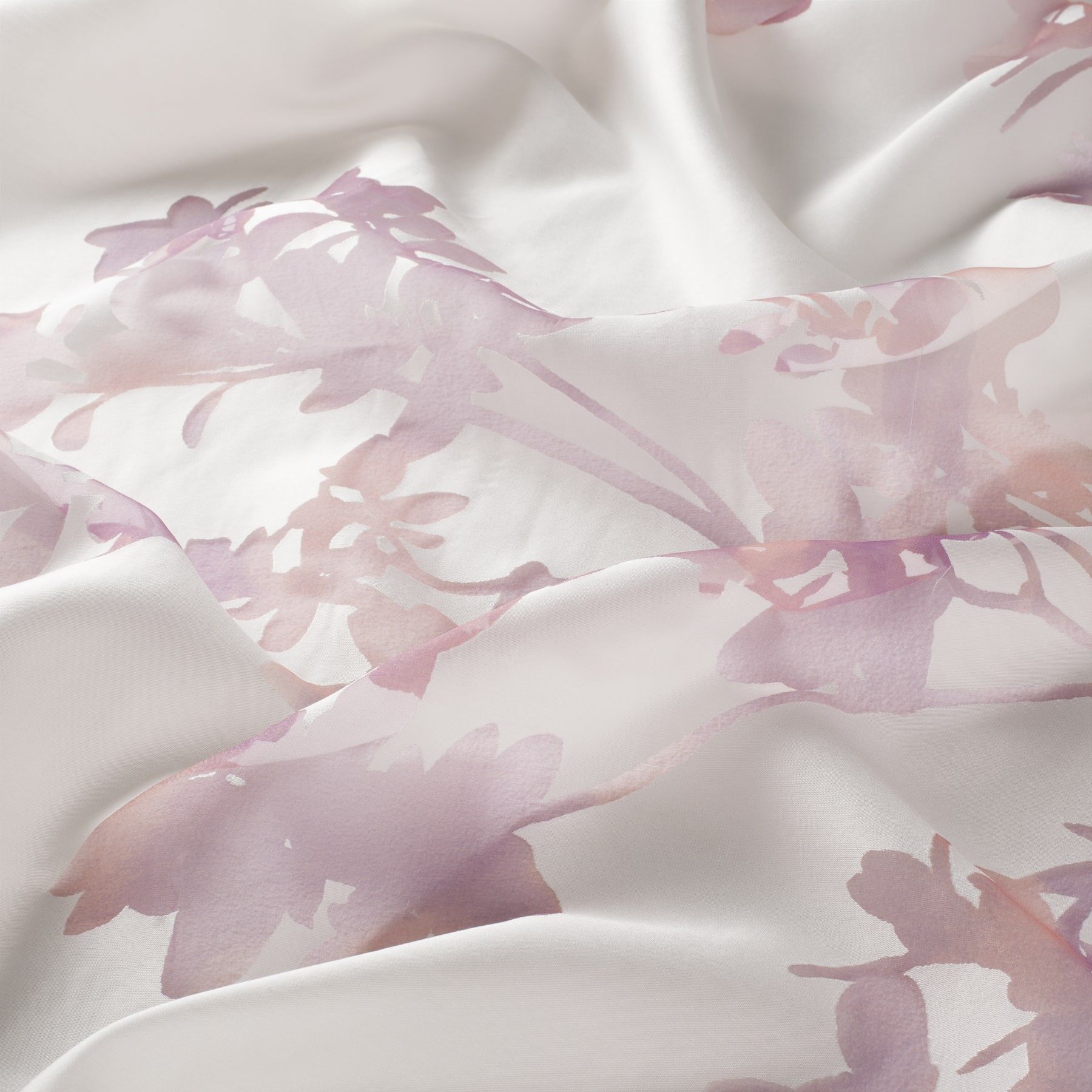 1 8898 060 Rosaly Jab Vorhangstoff Meterware Mit Blumenmuster Rosa