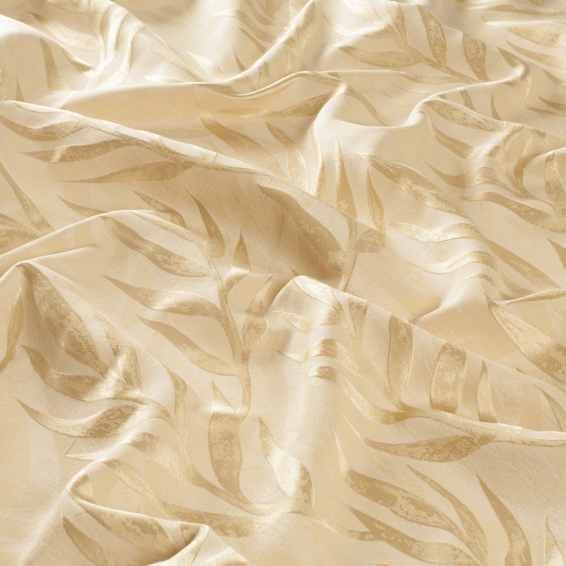 8 1870 040 Amica Jab Vorhangstoff Meterware Gemustert Gelb