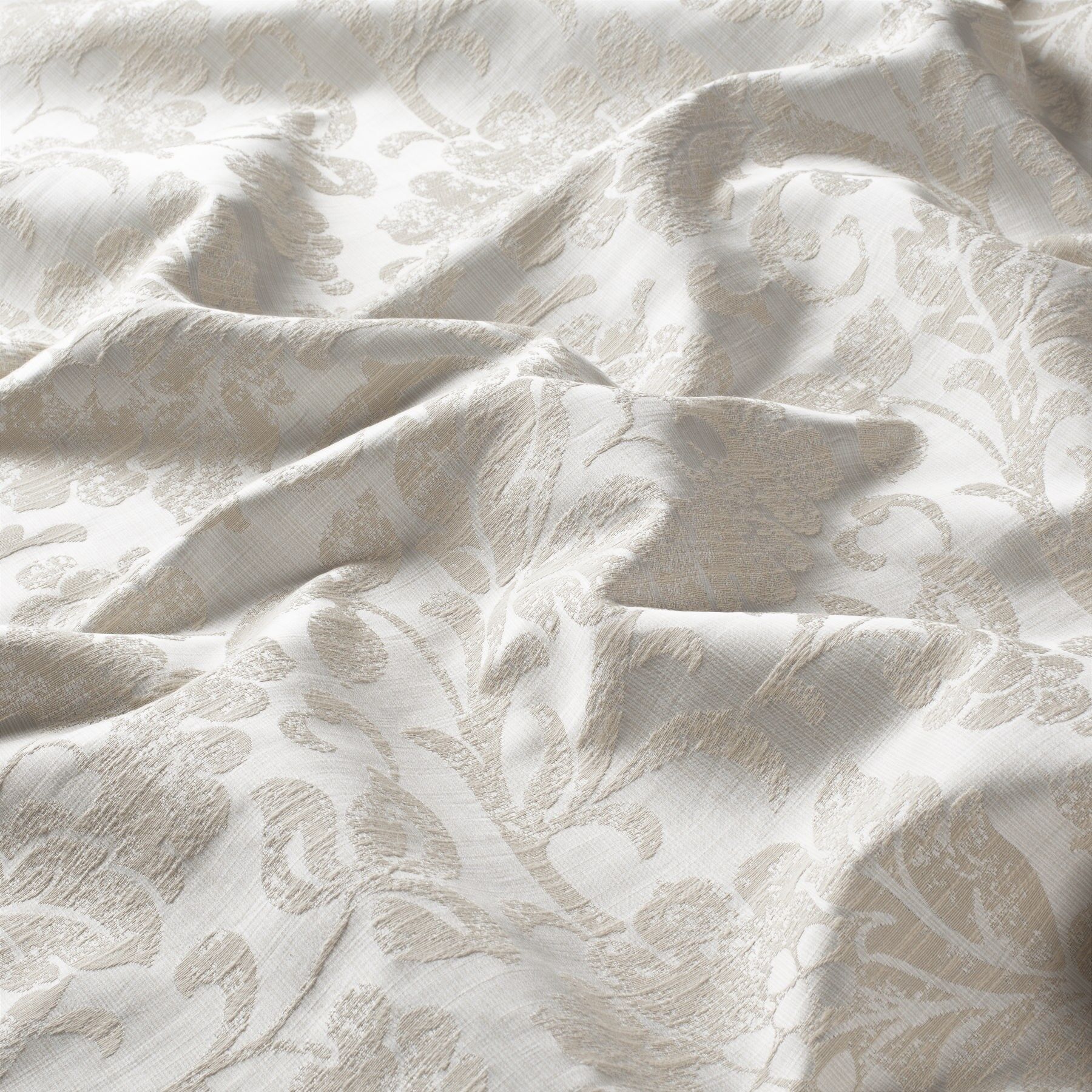 9 7893 071 Felici Jab Vorhangstoff Meterware Mit Blumenmuster Beige