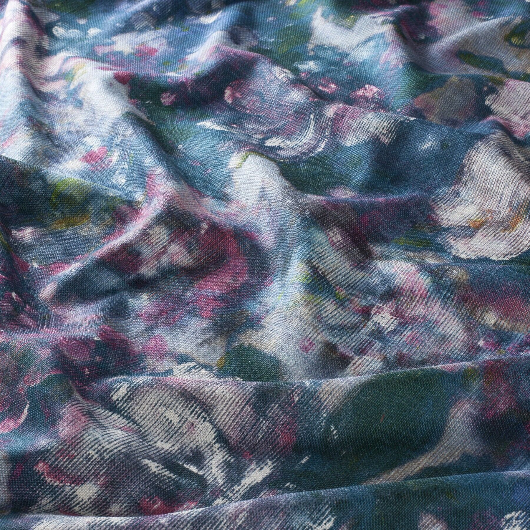 Ca1613 050 Blooming Baroque Jab Vorhangstoff Meterware Gemustert Blau Ca1613 050 Blooming Baroque Jab Vorhangstoff Meterware Gemustert Blau