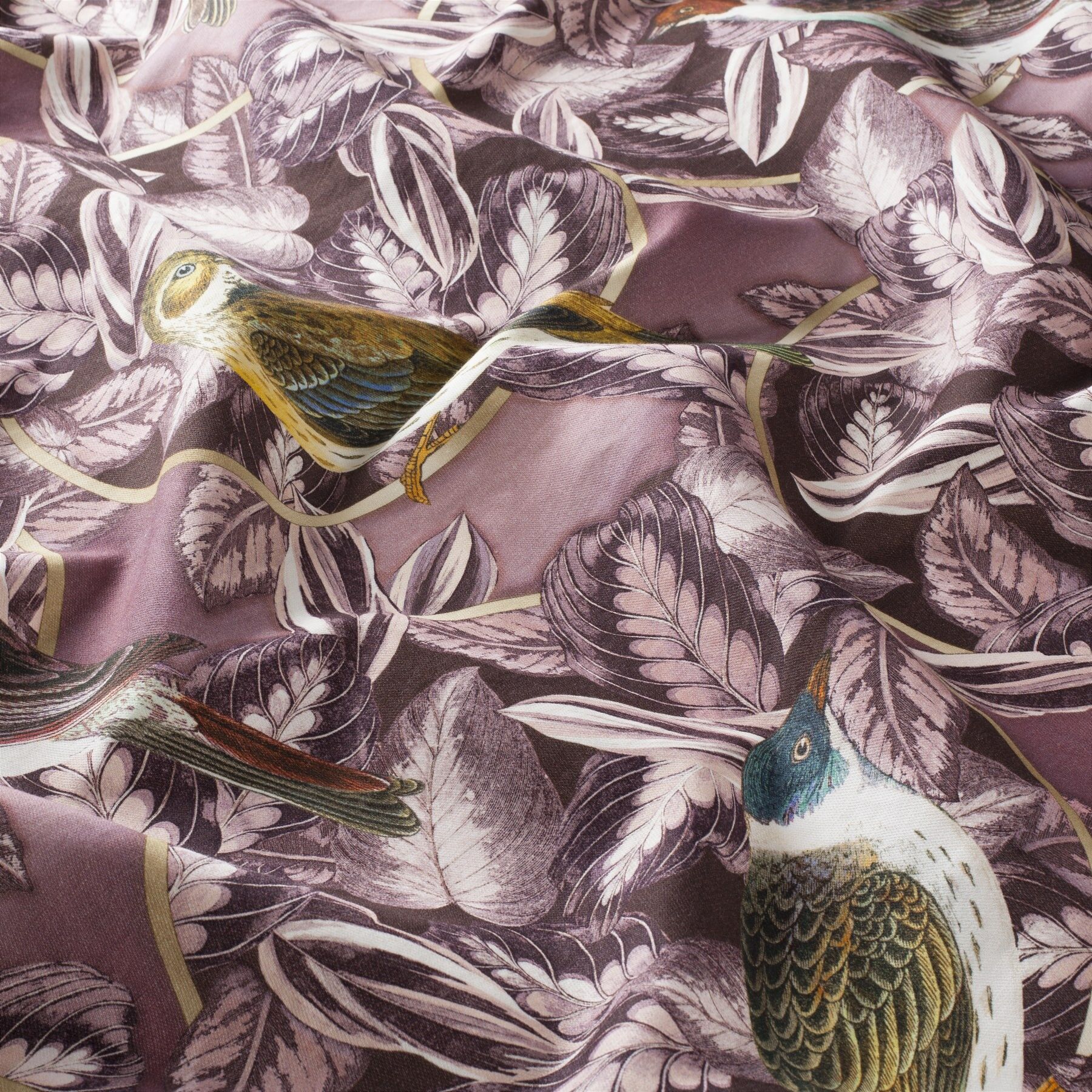 Ca1665 080 Hidden Paradise Jab Vorhangstoff Meterware Gemustert Rosa