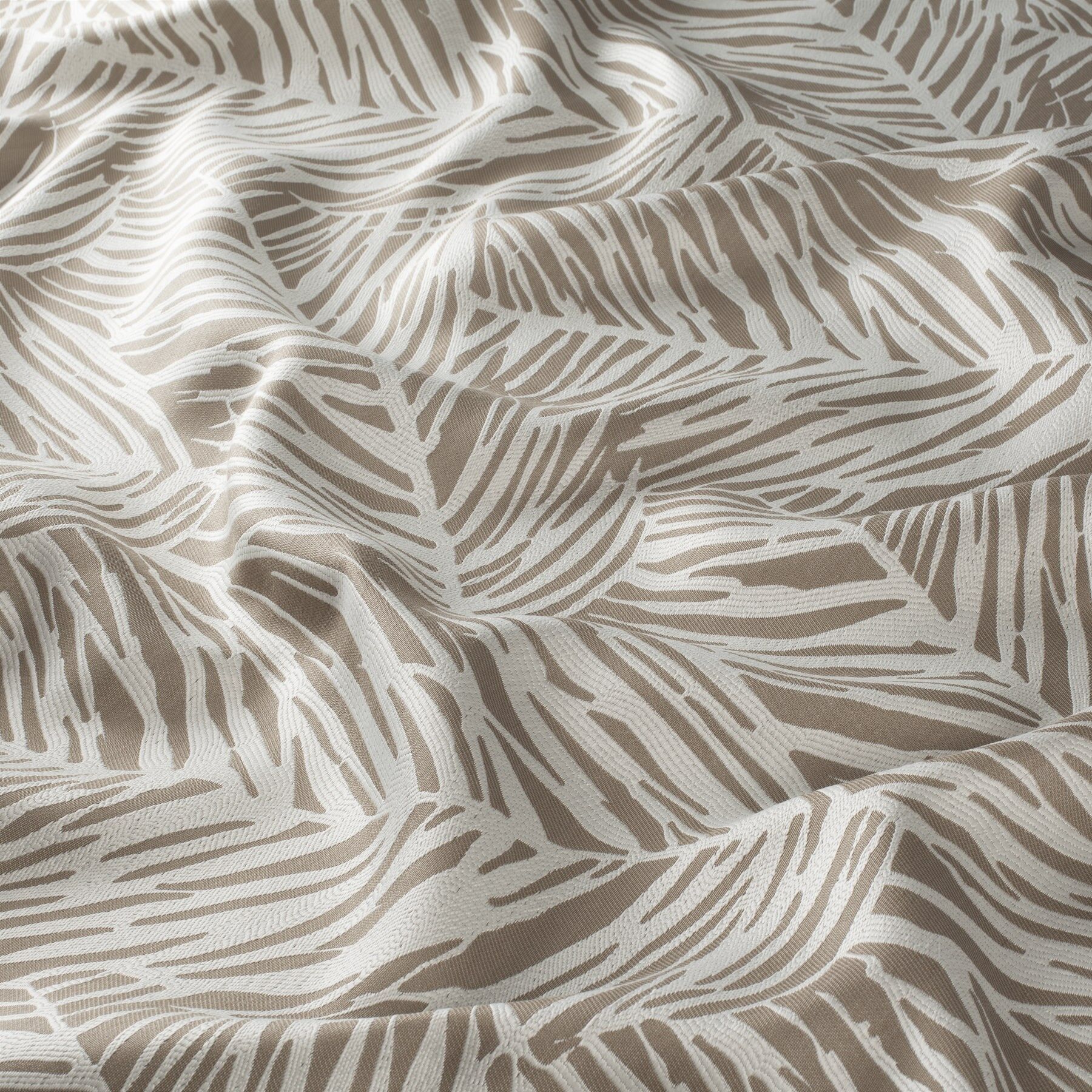 Ja7011 070 Alvaro Jab Vorhangstoff Meterware Gemustert Grau