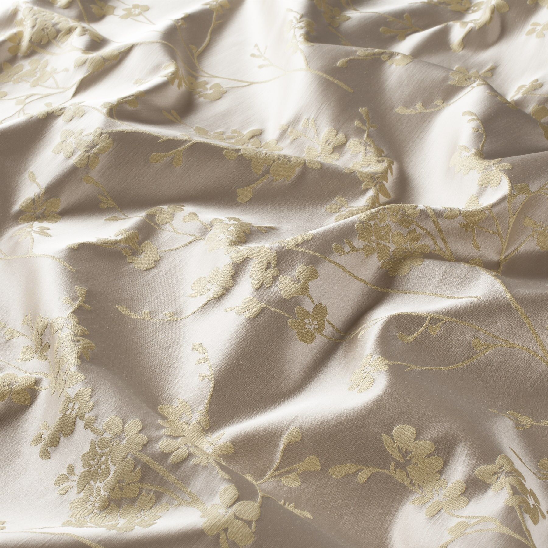 Ja7103 030 Cerise Jab Vorhangstoff Meterware Gemustert Beige Gelb