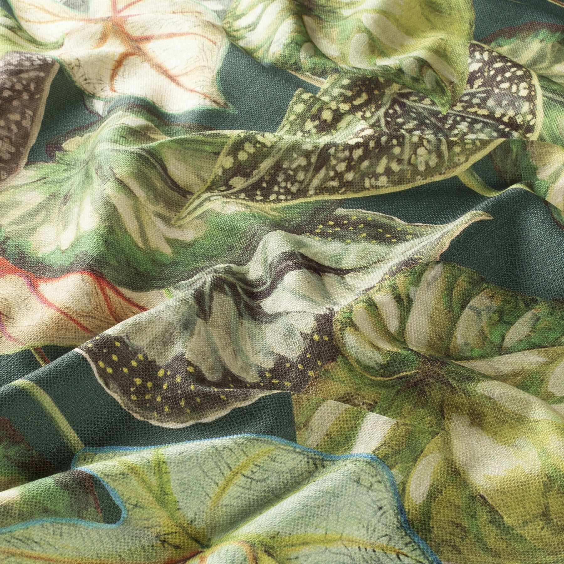 Ja8040 030 Bromelia Jab Vorhangstoff Meterware Gemustert Gruen Ja8040 030 Bromelia Jab Vorhangstoff Meterware Gemustert Gruen