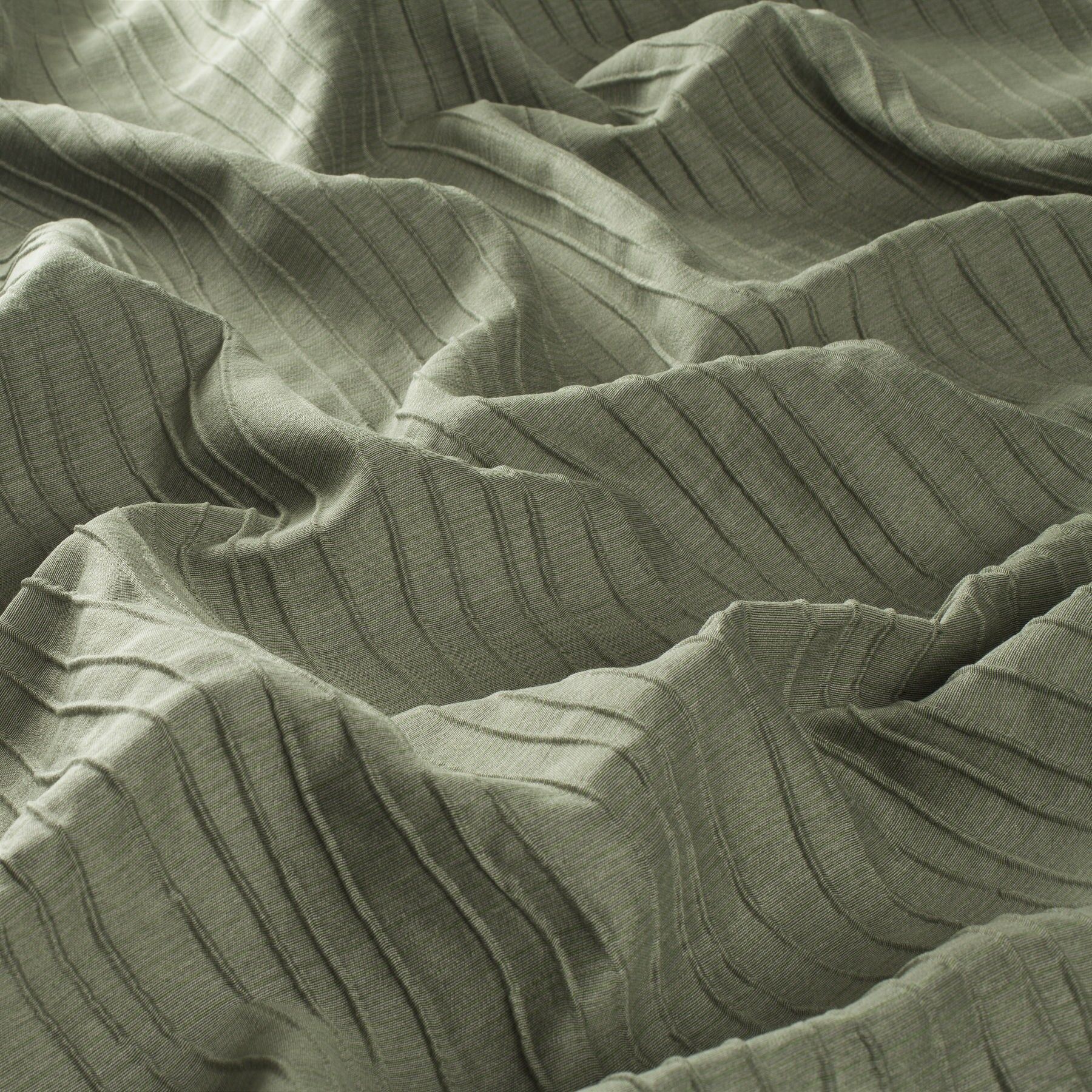 1 6968 030 Waterfall Jab Vorhangstoff Meterware Gemustert Gruen