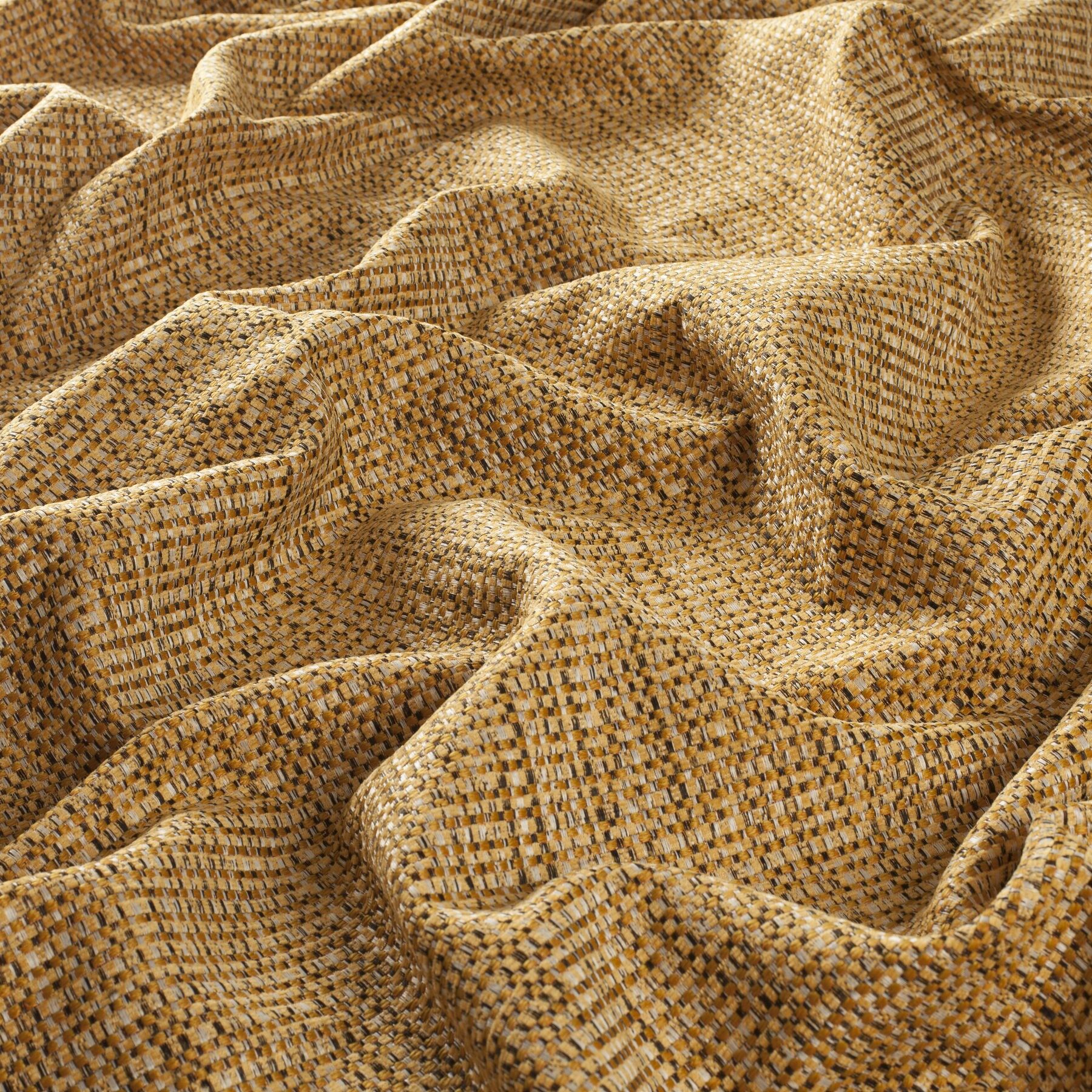 9 7867 060 Halifax Jab Vorhangstoff Meterware Gemustert Gelb