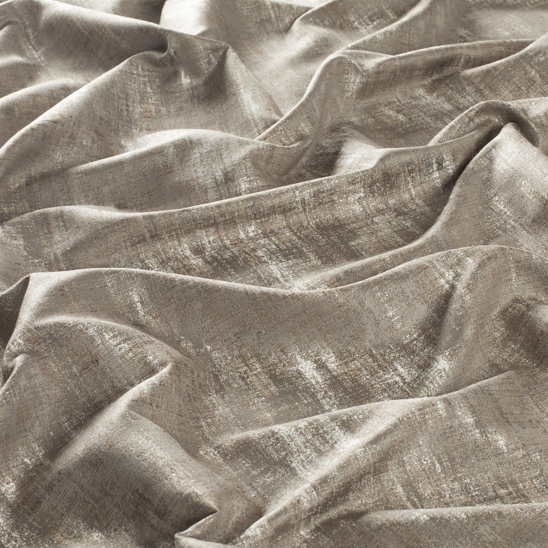 9 7877 020 Kalahari Jab Vorhangstoff Meterware Gemustert Braun