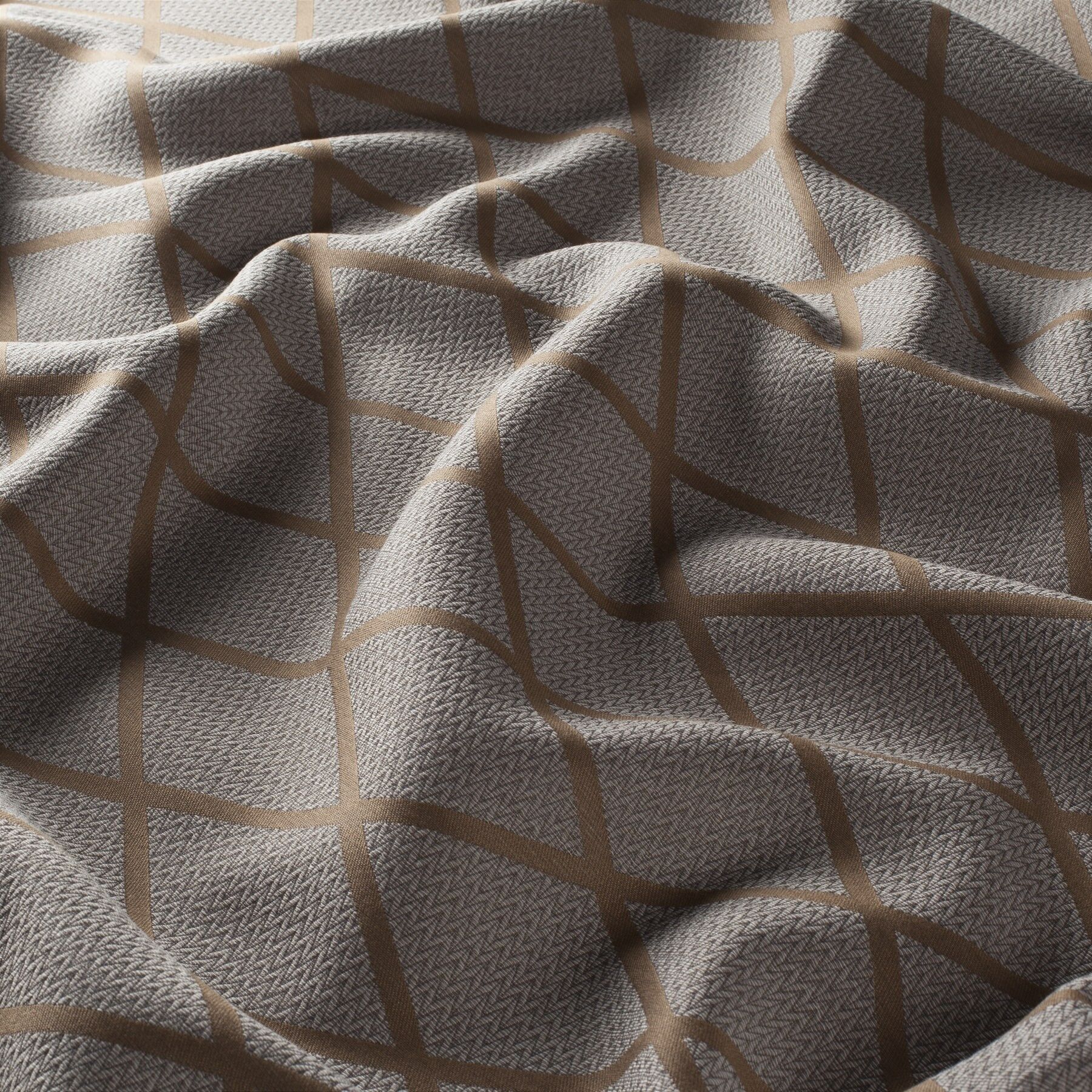 9 7925 020 Morning Sun Jab Vorhangstoff Meterware Gemustert Braun 9 7925 020 Morning Sun Jab Vorhangstoff Meterware Gemustert Braun