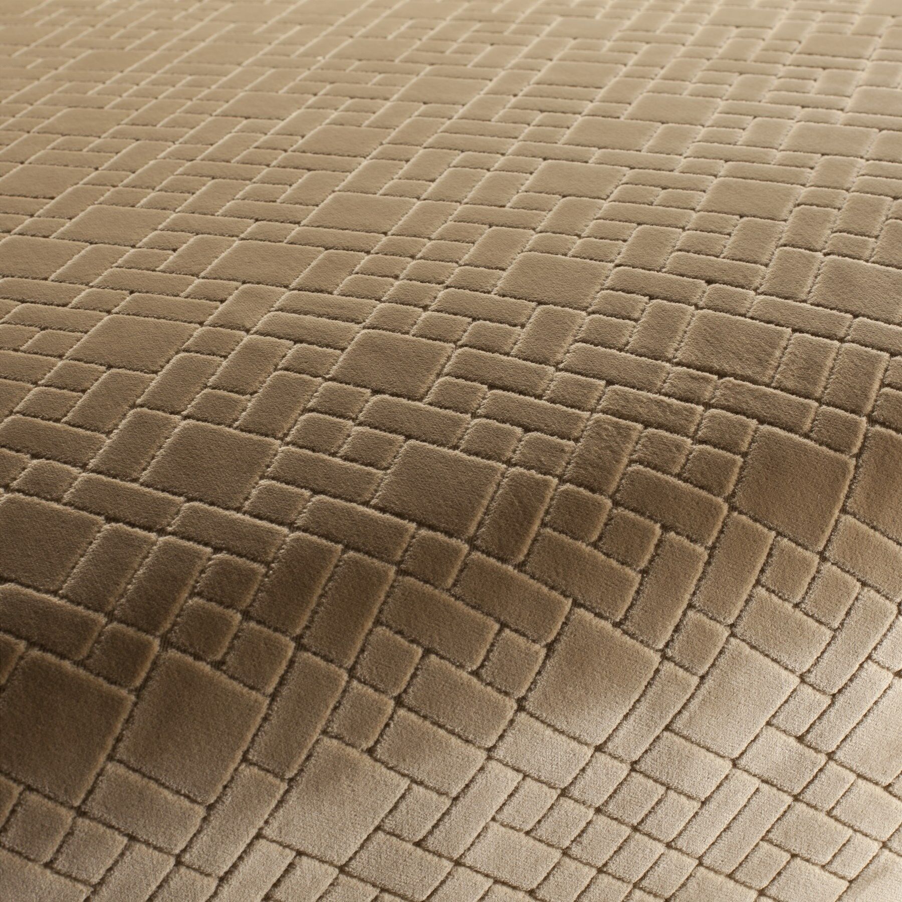 Ca1461 071 Astratto Jab Vorhangstoff Meterware Gemustert Braun