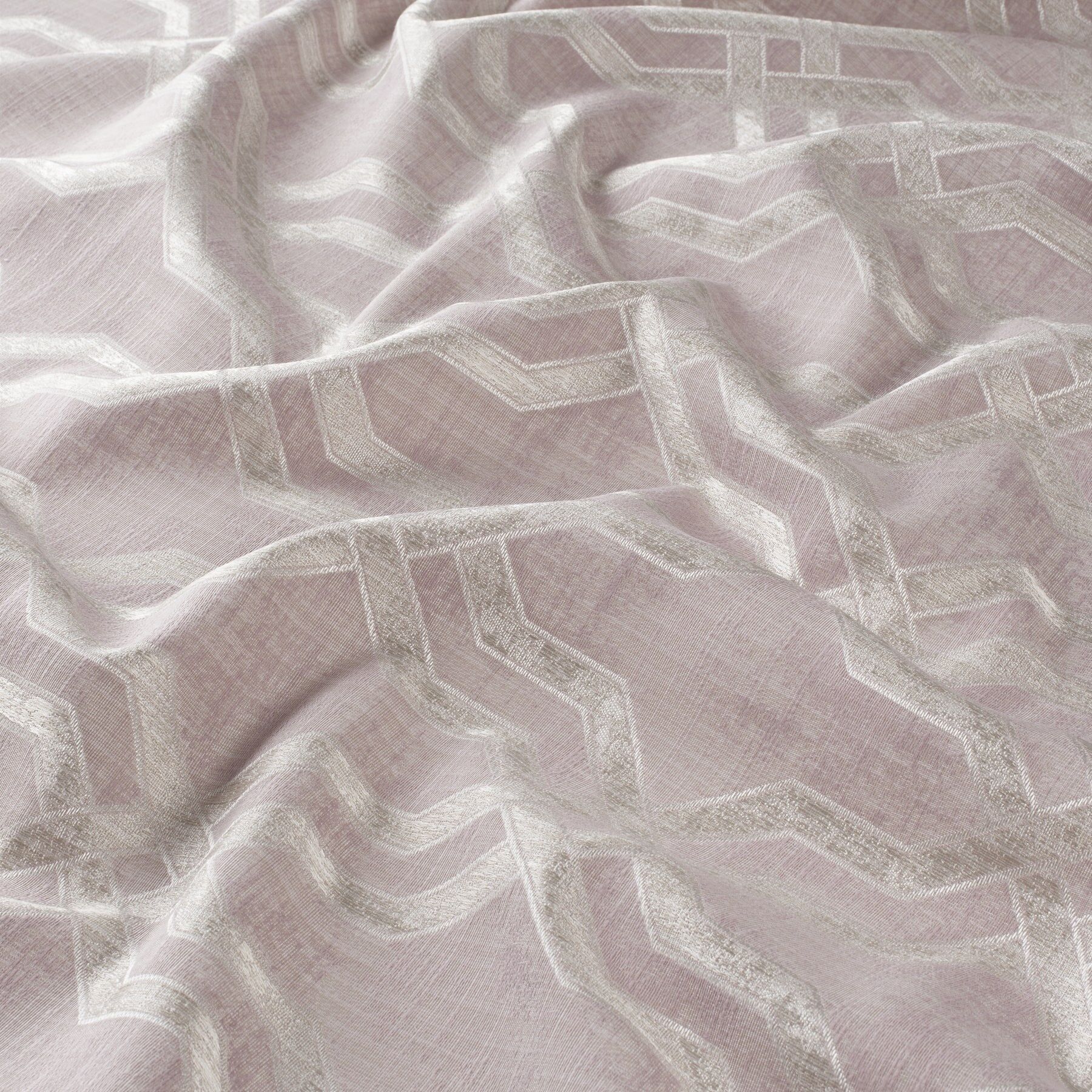 Ja7003 060 Marcato Jab Vorhangstoff Meterware Gemustert Rosa