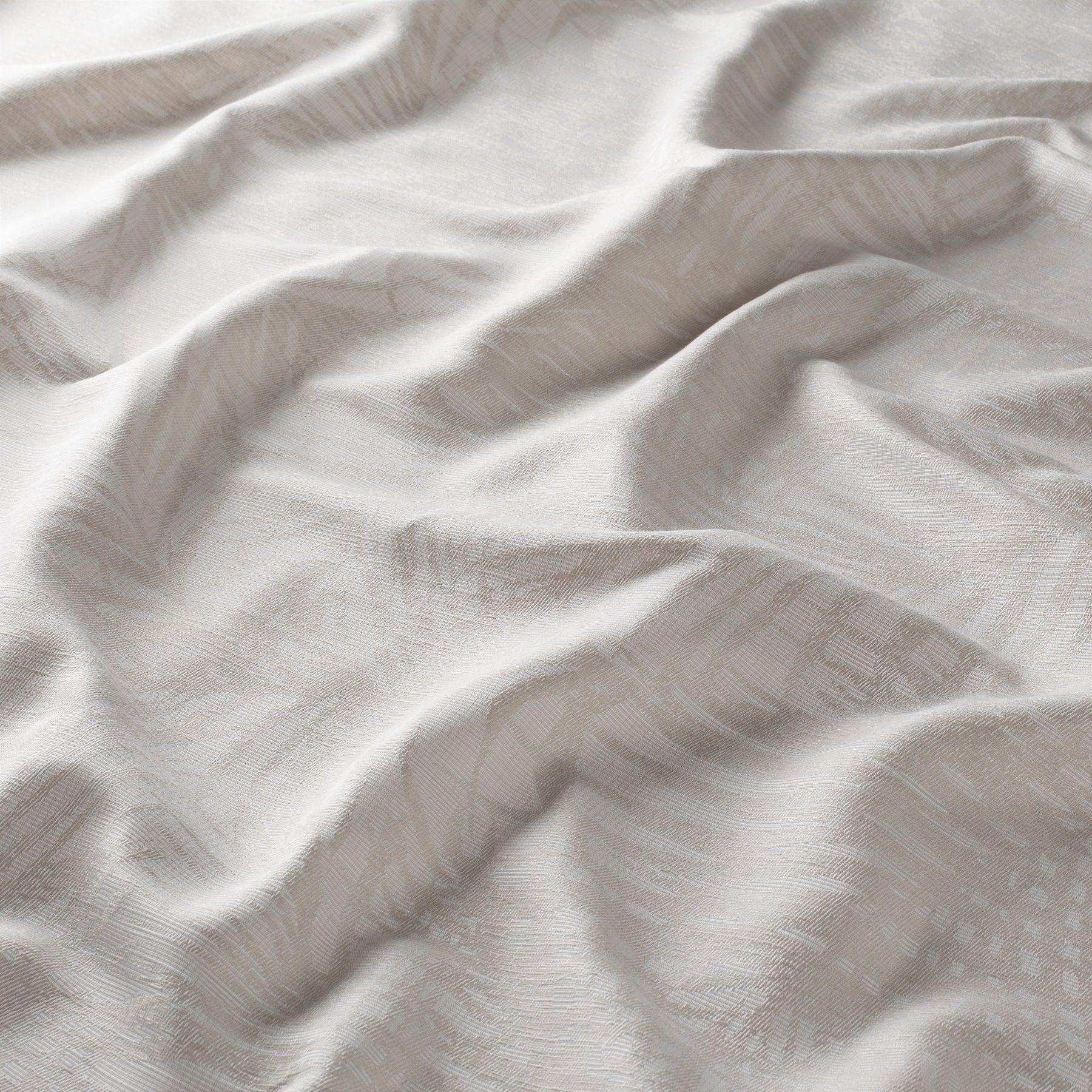 Ja7079 071 Garden Feeling Jab Vorhangstoff Meterware Gemustert Beige