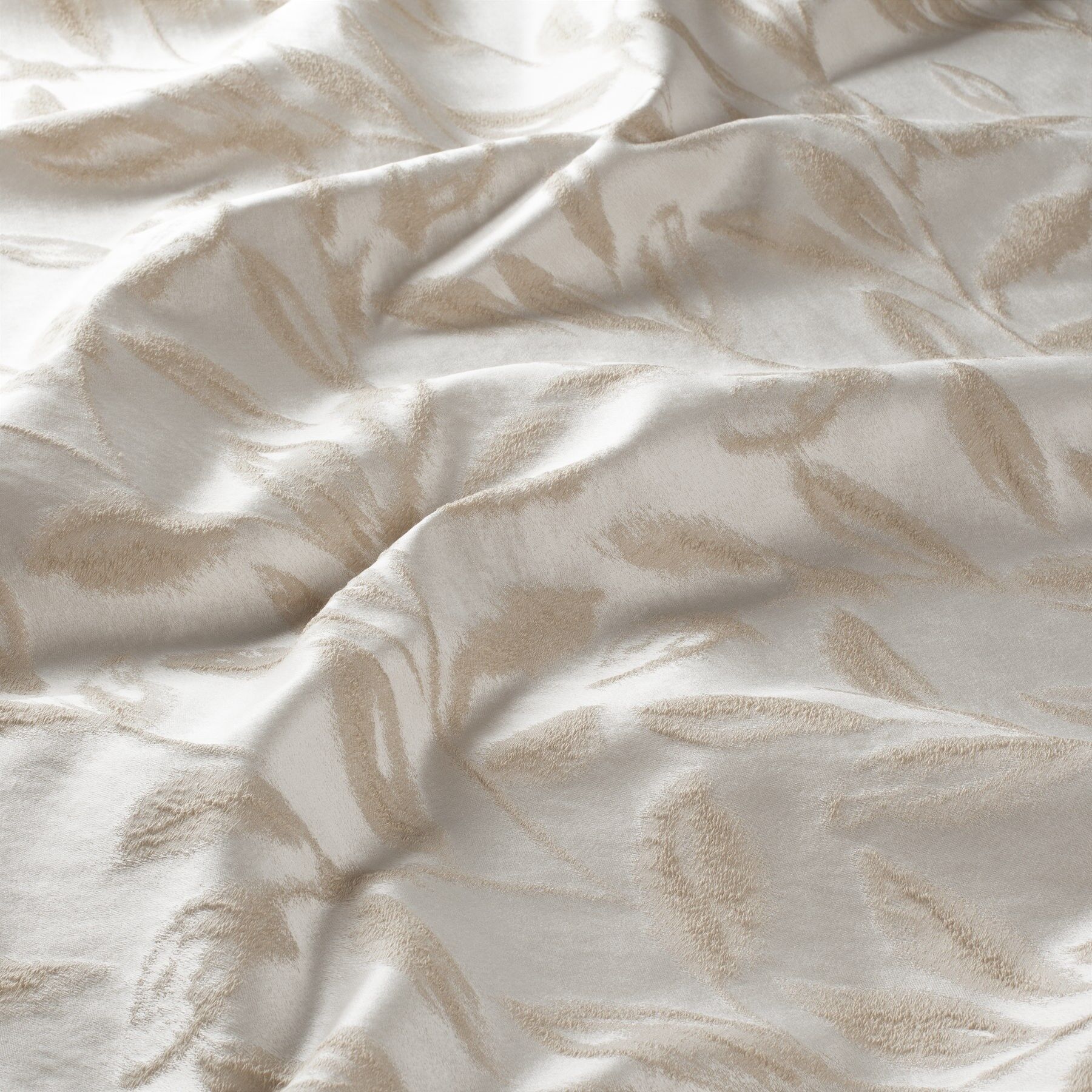 Ja7102 070 Brace Jab Vorhangstoff Meterware Gemustert Beige