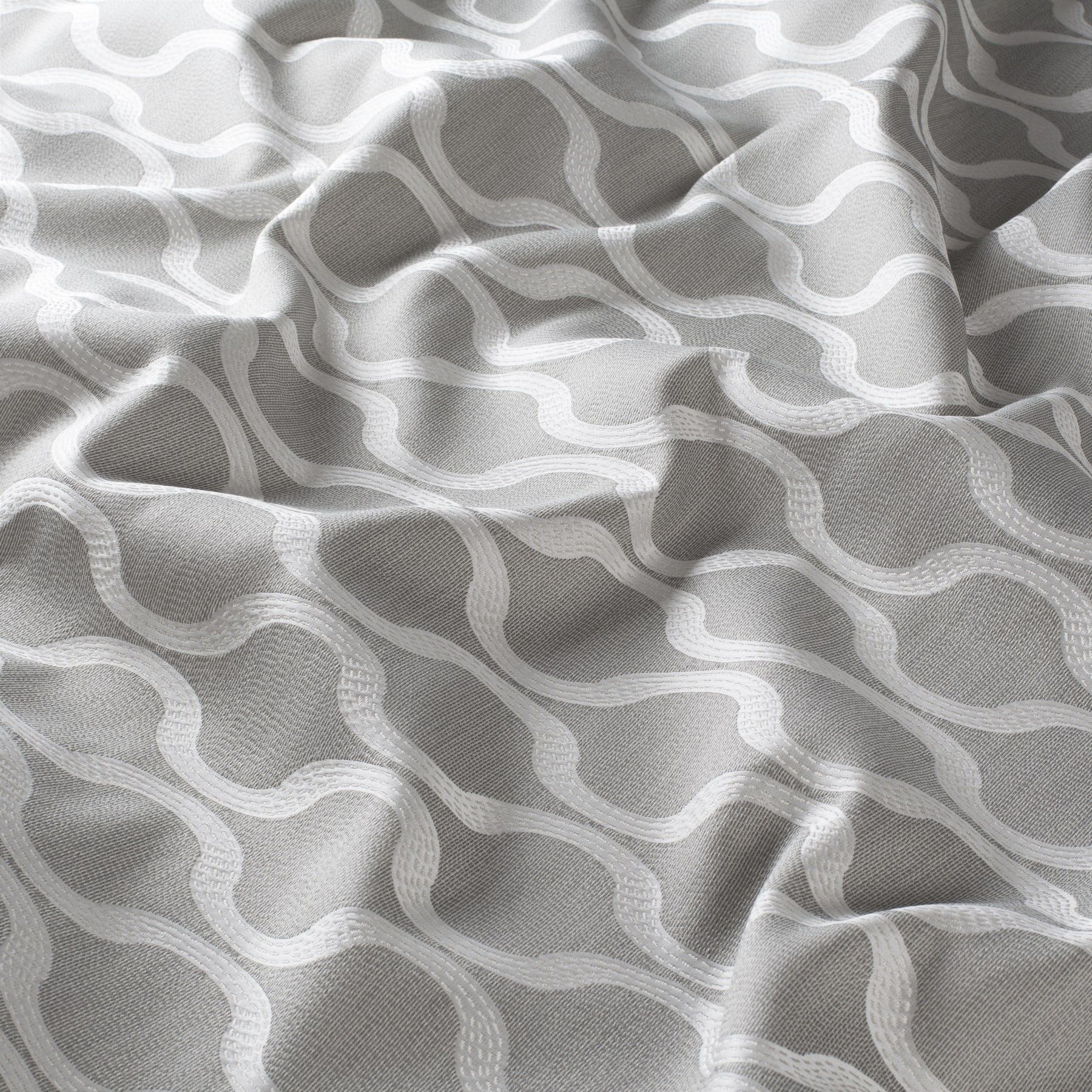 8 1905 092 Esbjerg Jab Vorhangstoff Meterware Gemustert Grau 8 1905 092 Esbjerg Jab Vorhangstoff Meterware Gemustert Grau