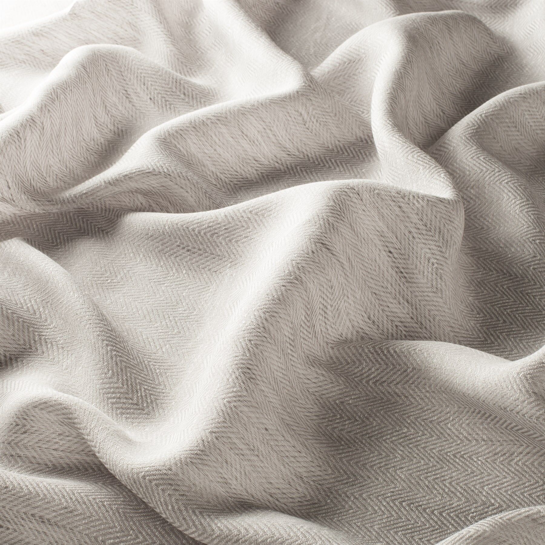 9 7652 091 Annabelle Jab Vorhangstoff Meterware Grau Beige