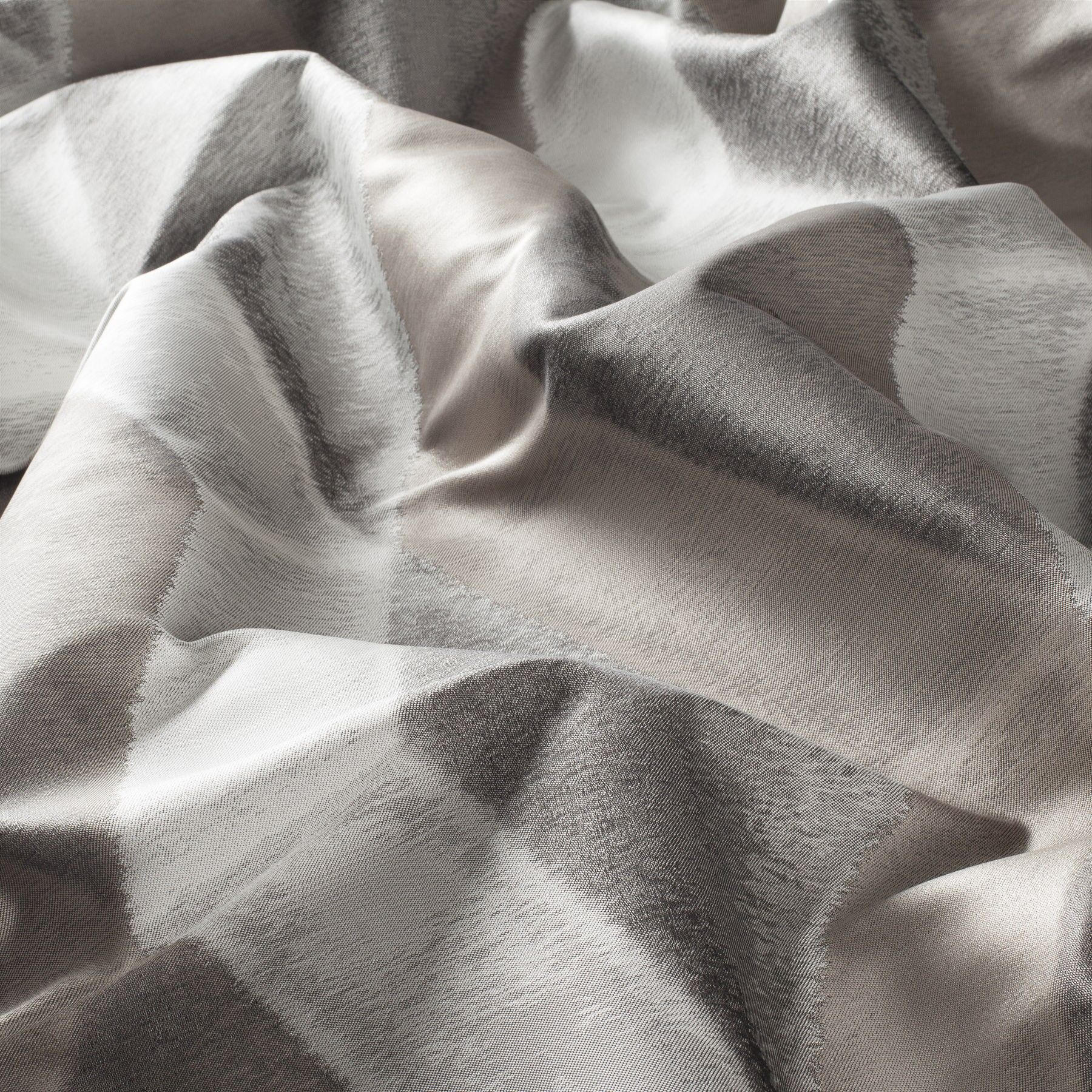 9 7806 071 Casali Jab Vorhangstoff Meterware Gemustert Braun Grau