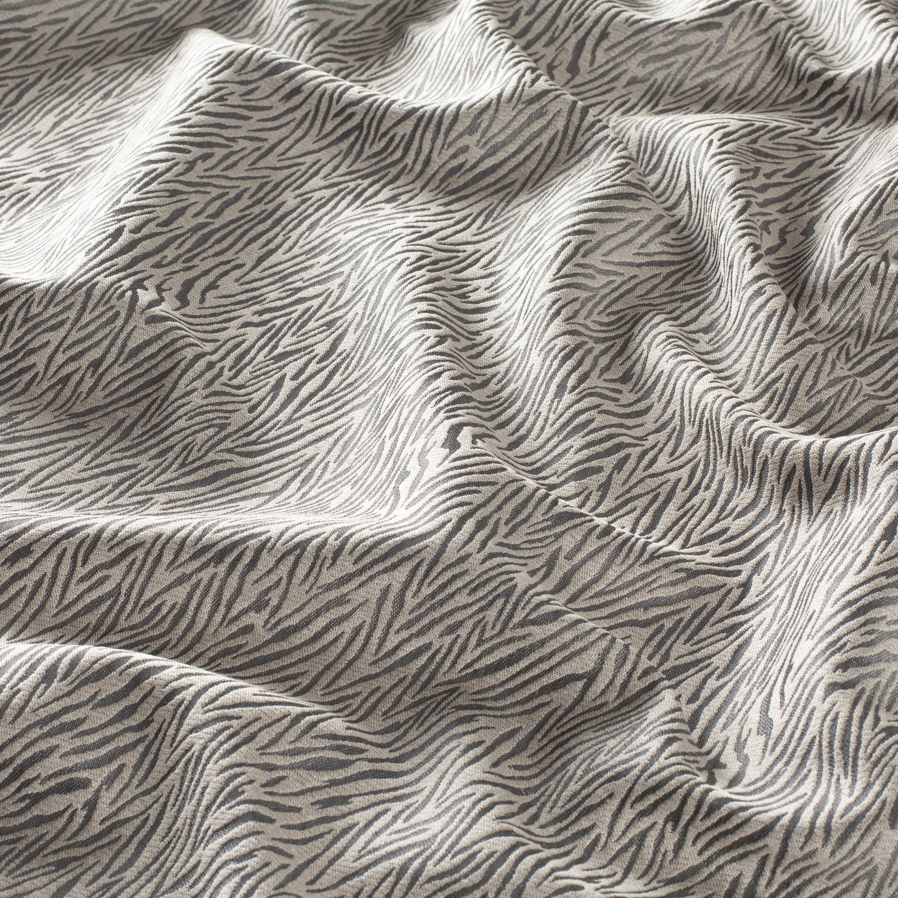 Ca1618 091 Heart Of Gold Jab Vorhangstoff Meterware Gemustert Grau