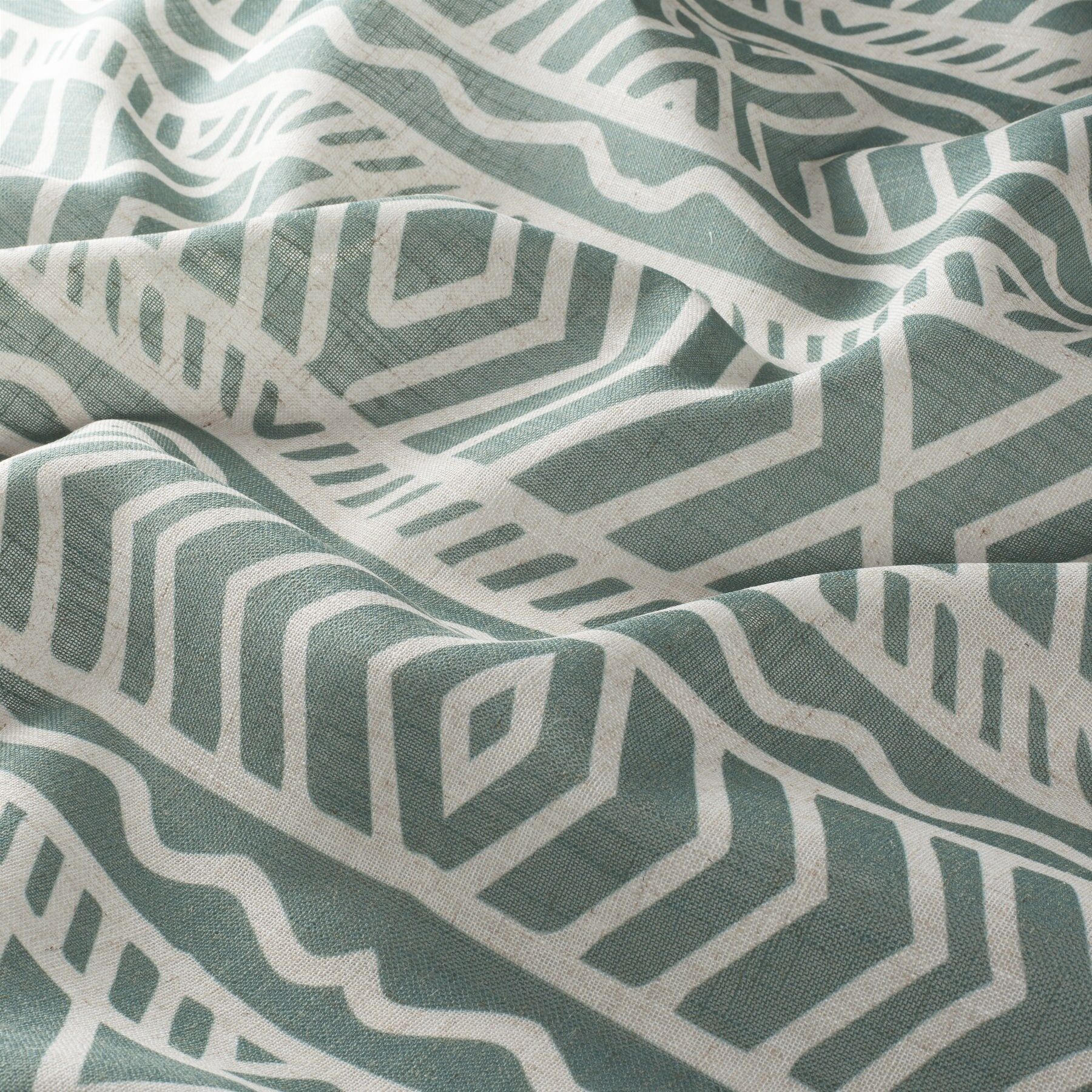 8 1911 080 Sambesi Jab Vorhangstoff Meterware Gemustert Gruen 8 1911 080 Sambesi Jab Vorhangstoff Meterware Gemustert Gruen