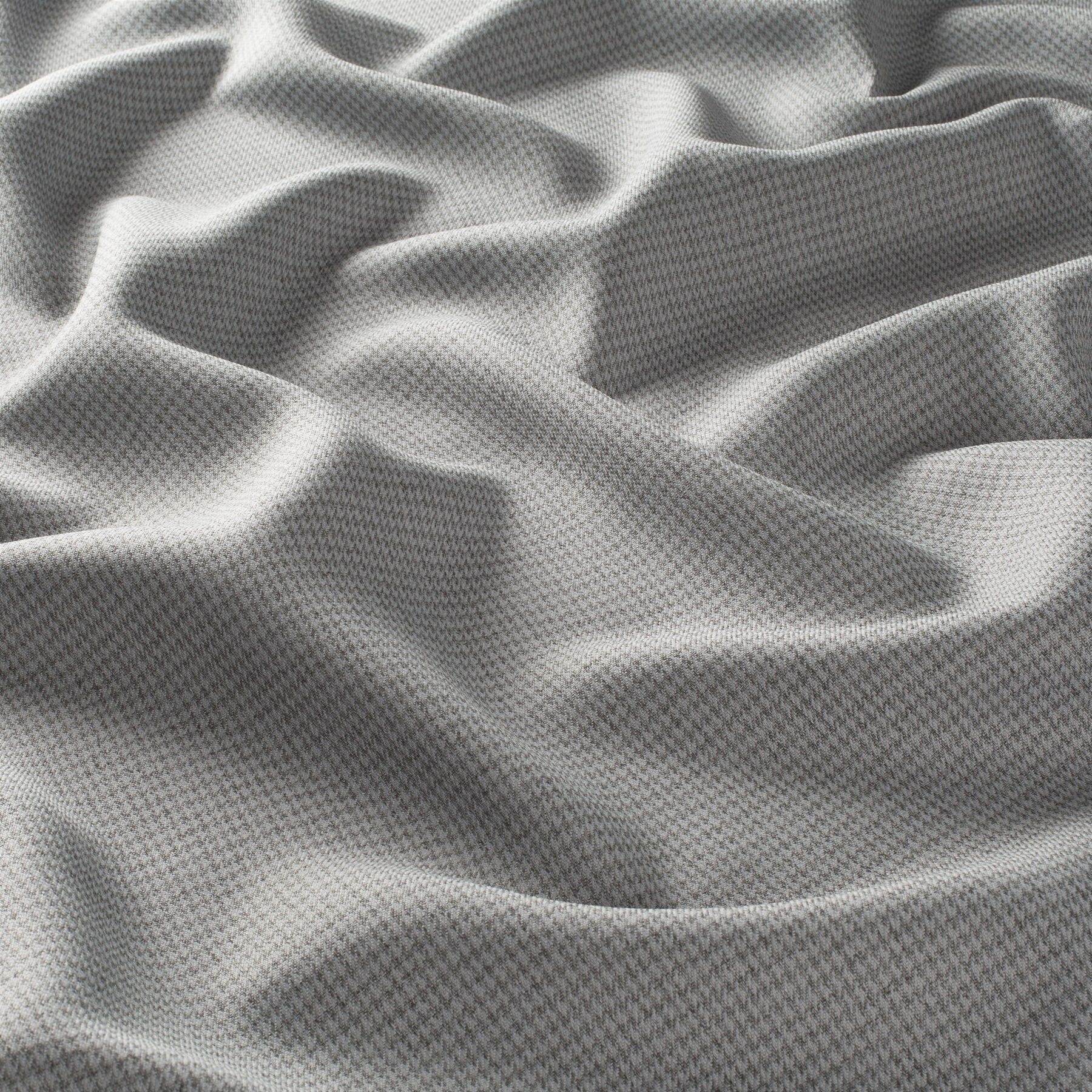 9 6055 092 Casella Jab Vorhangstoff Meterware Gemustert Grau