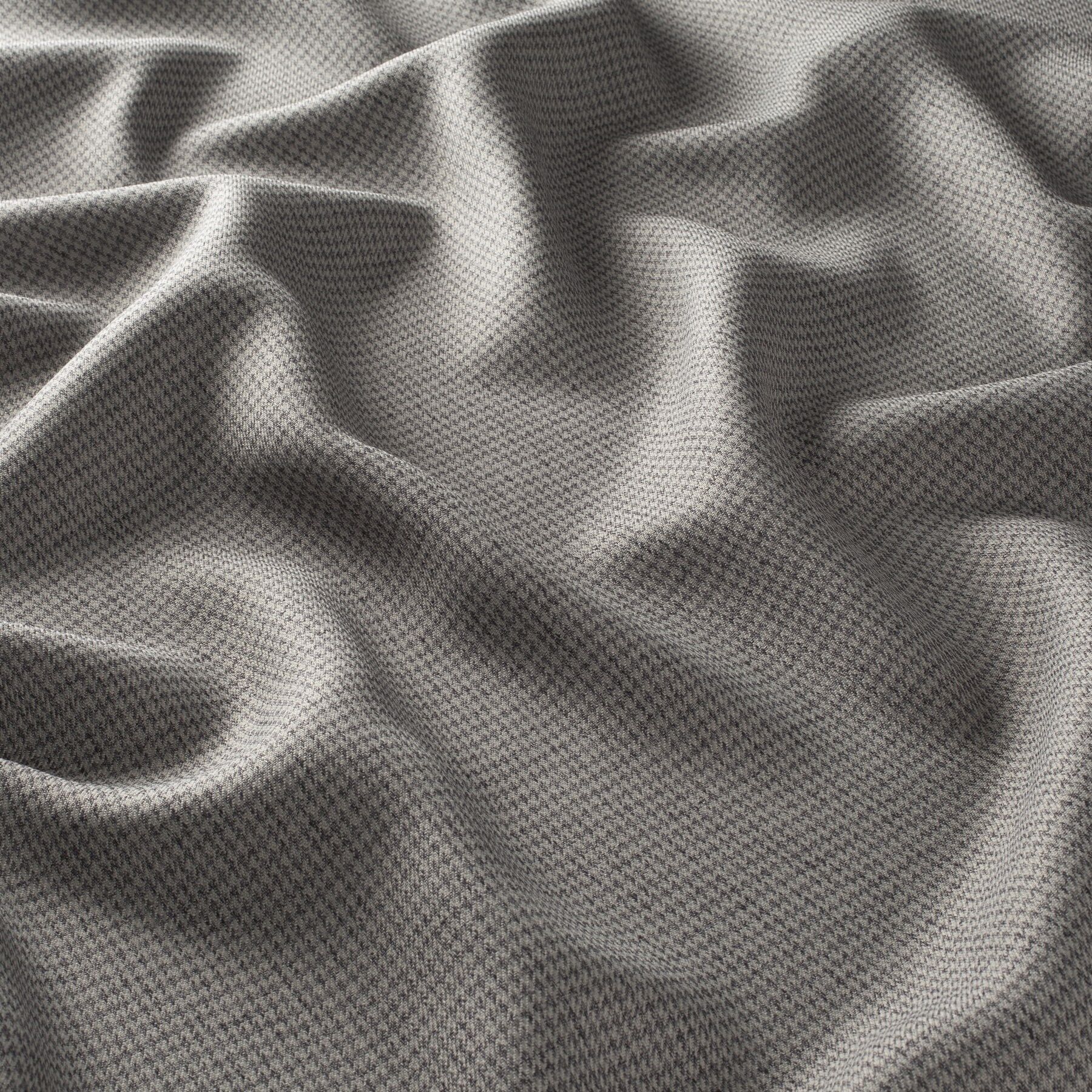 9 6055 099 Casella Jab Vorhangstoff Meterware Gemustert Grau