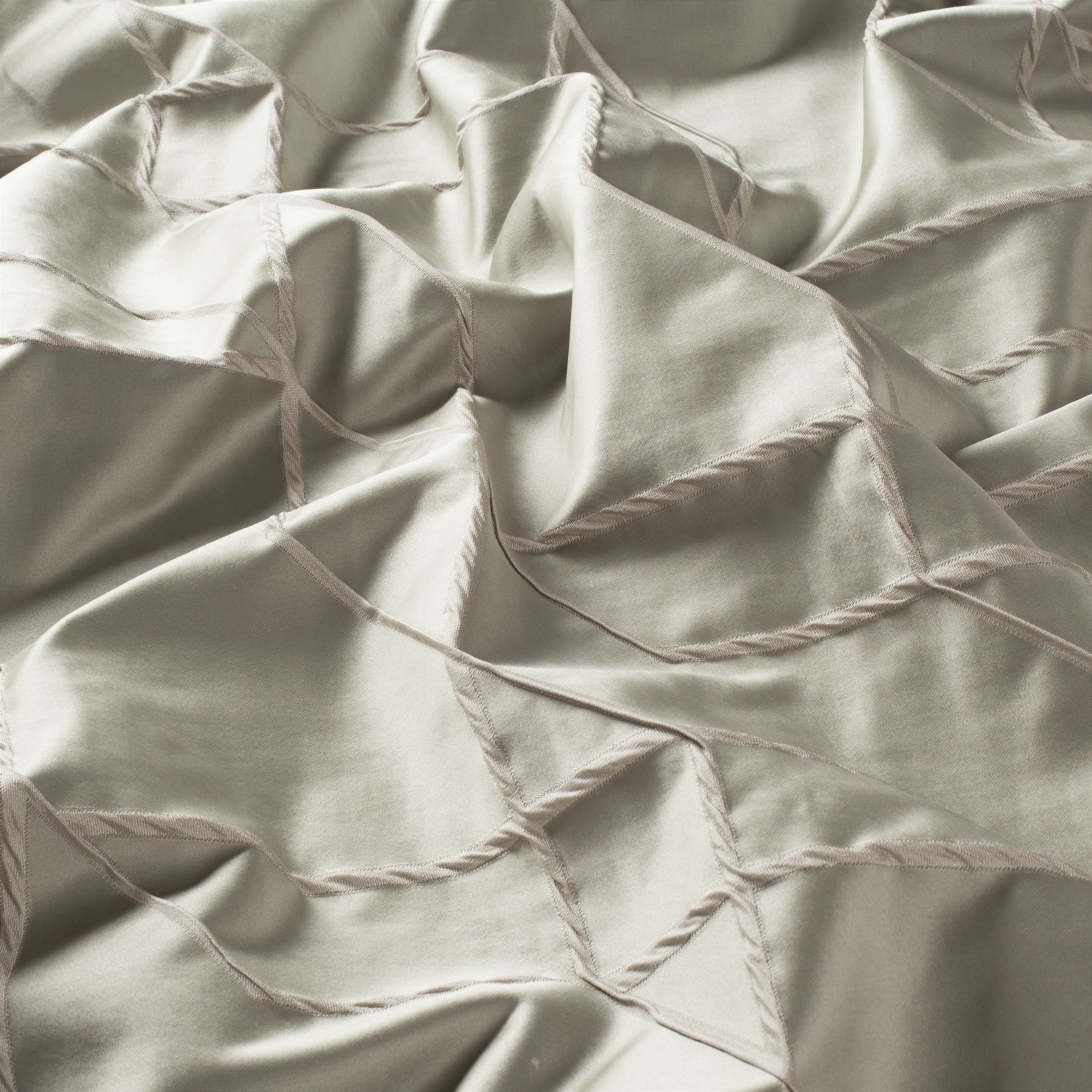 9 7760 080 Calypso Jab Vorhangstoff Meterware Gemustert Gruen Grau