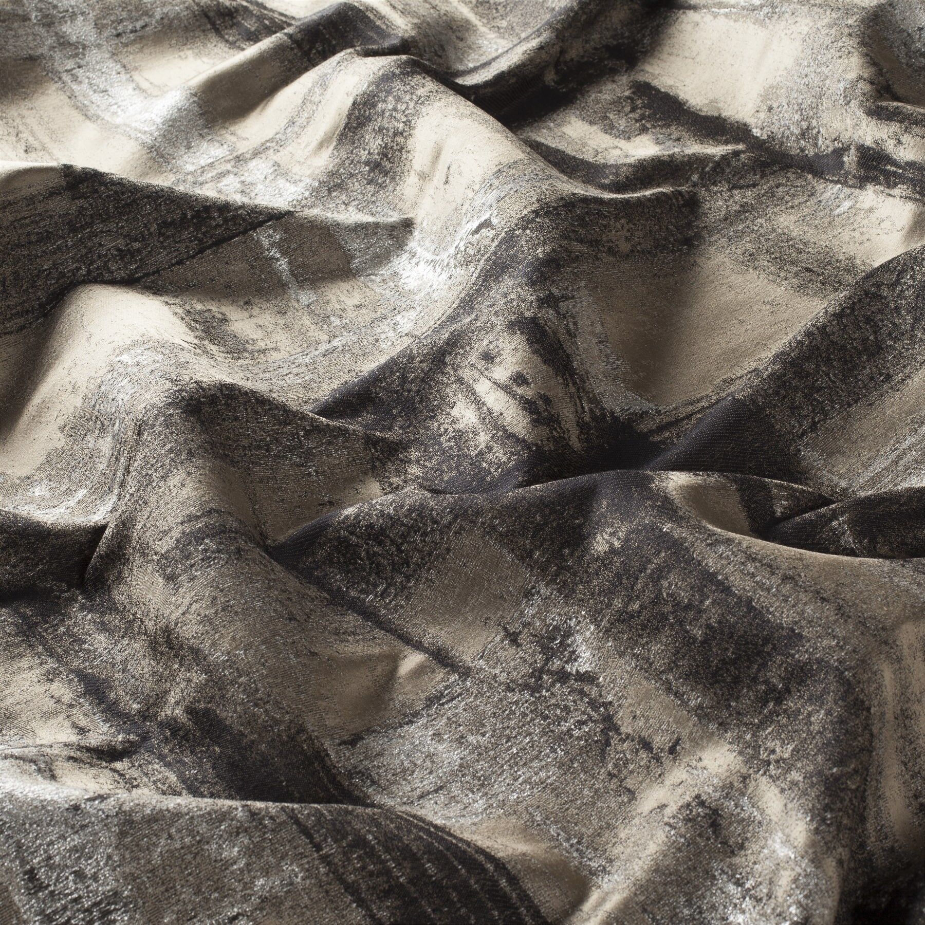 9 7923 020 Granat Jab Vorhangstoff Meterware Gemustert Braun