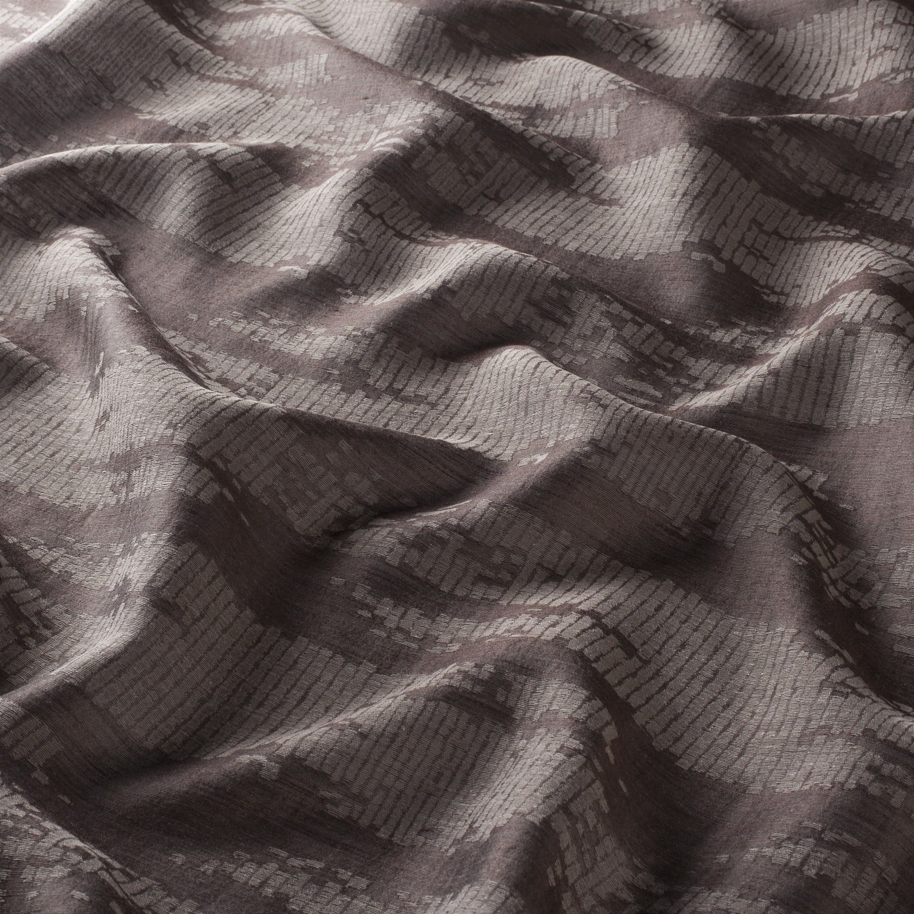 Ca1620 021 Dear Diary Jab Vorhangstoff Meterware Gemustert Braun