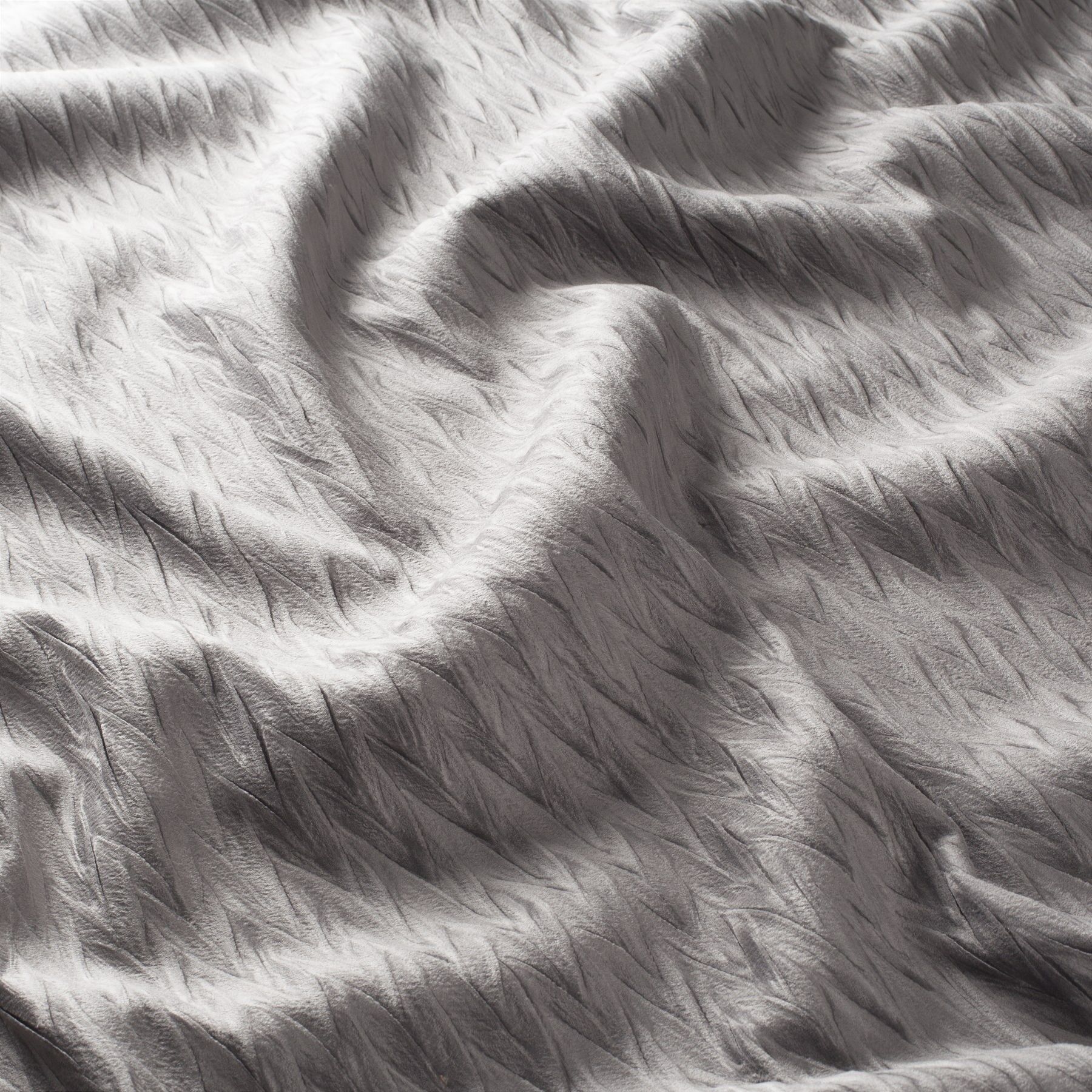 Ch3068 092 Tender Crush Jab Vorhangstoff Meterware Gemustert Grau