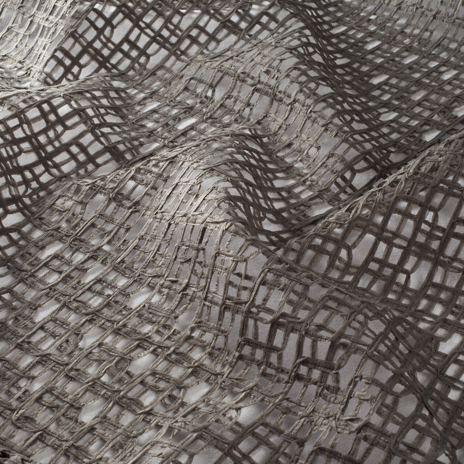 Ch3148 020 Follow Me Jab Vorhangstoff Meterware Gemustert Braun