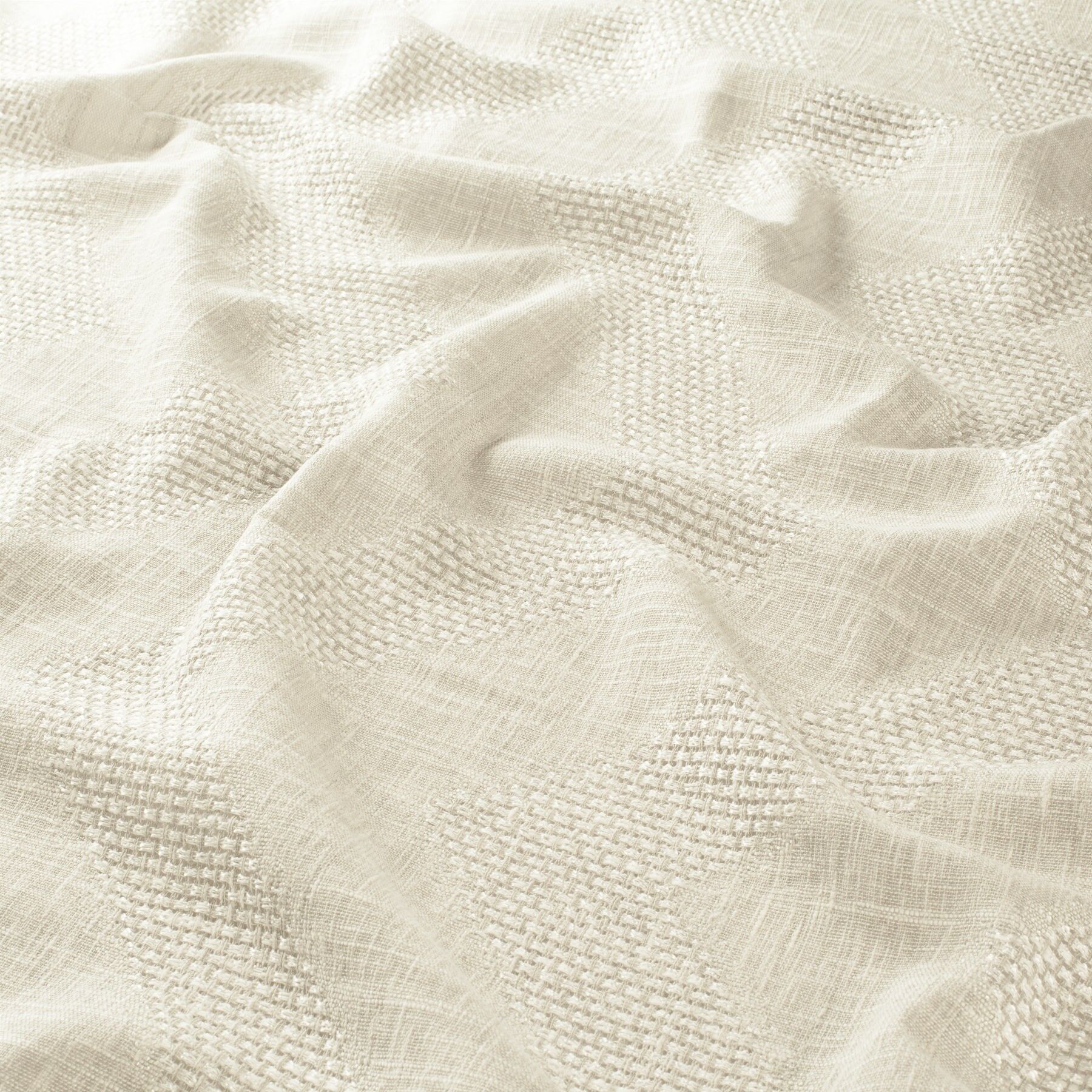 Ch3150 071 Facette Jab Vorhangstoff Meterware Gemustert Beige