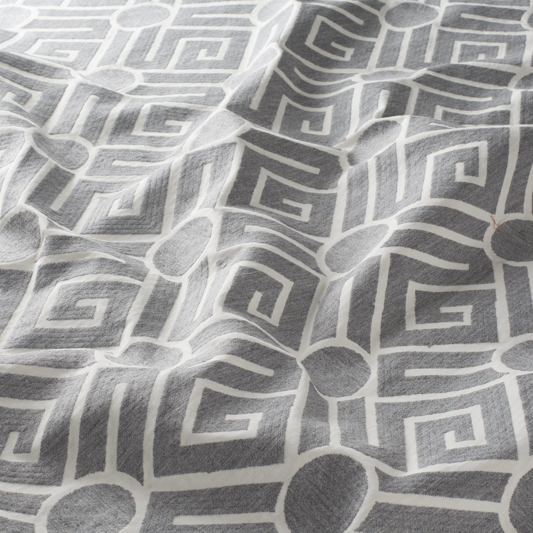 Ch3232 091 Only U Jab Vorhangstoff Meterware Gemustert Grau Ch3232 091 Only U Jab Vorhangstoff Meterware Gemustert Grau