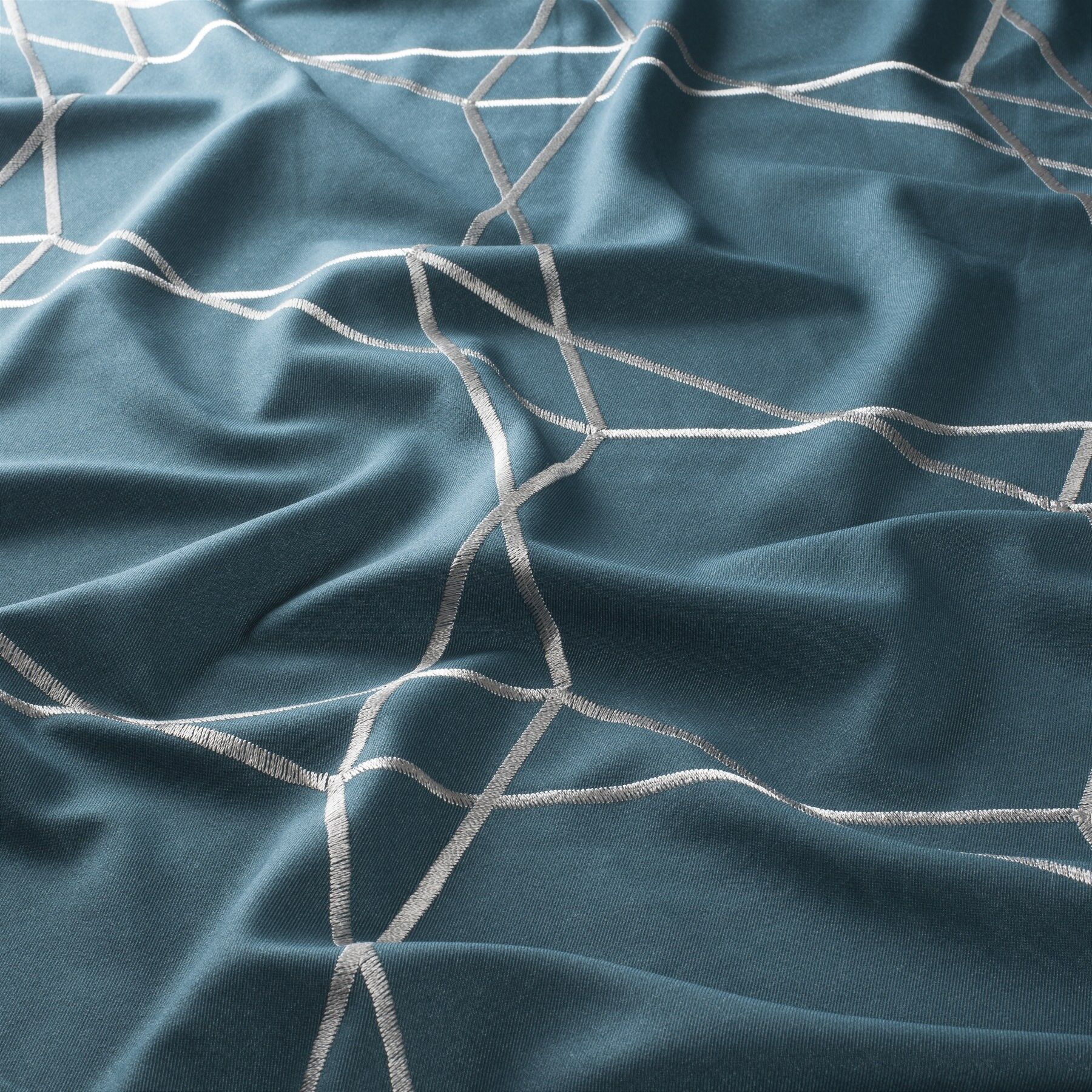 Gs1004 080 Royal Jab Vorhangstoff Meterware Gemustert Petrol Gs1004 080 Royal Jab Vorhangstoff Meterware Gemustert Petrol