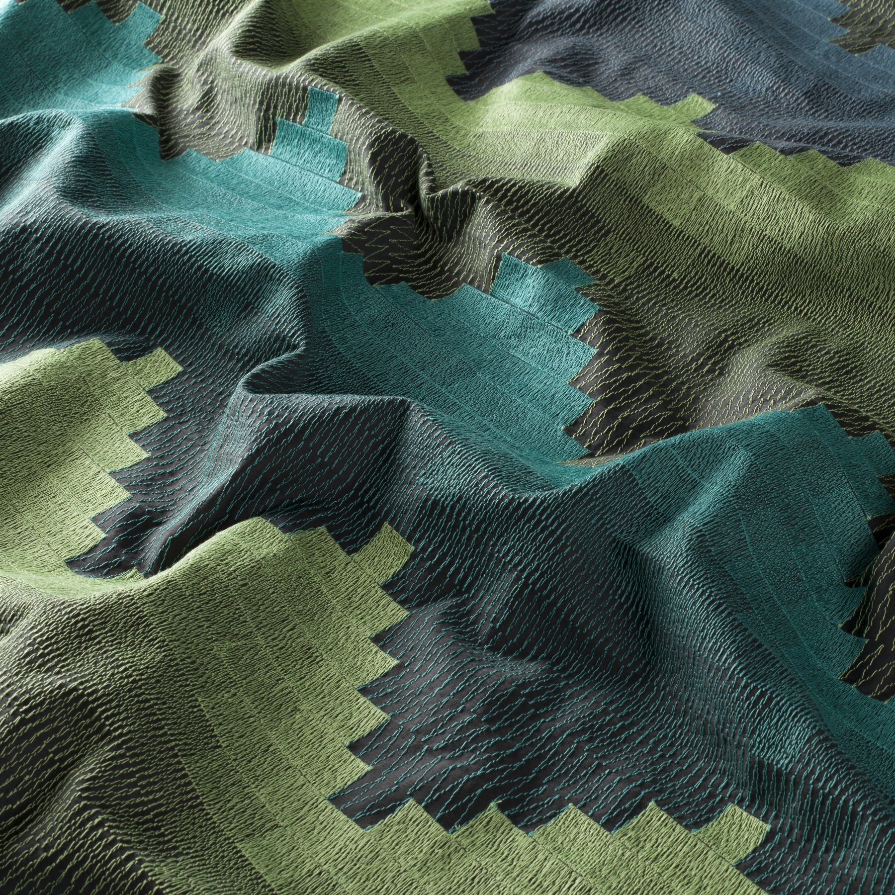 Ja7041 030 Bachata Jab Vorhangstoff Meterware Gemustert Gruen Ja7041 030 Bachata Jab Vorhangstoff Meterware Gemustert Gruen