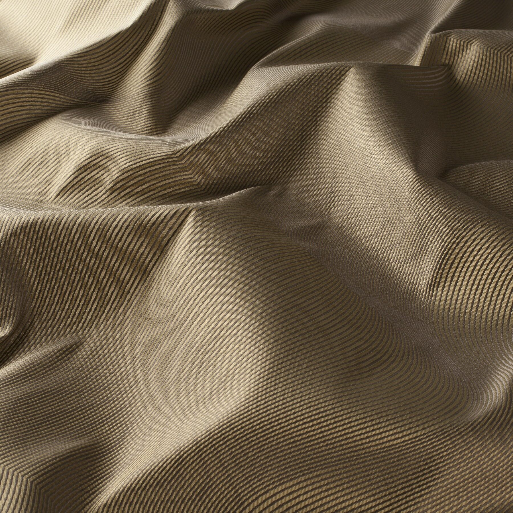 Ja7050 020 New Waves Jab Vorhangstoff Meterware Gemustert Braun