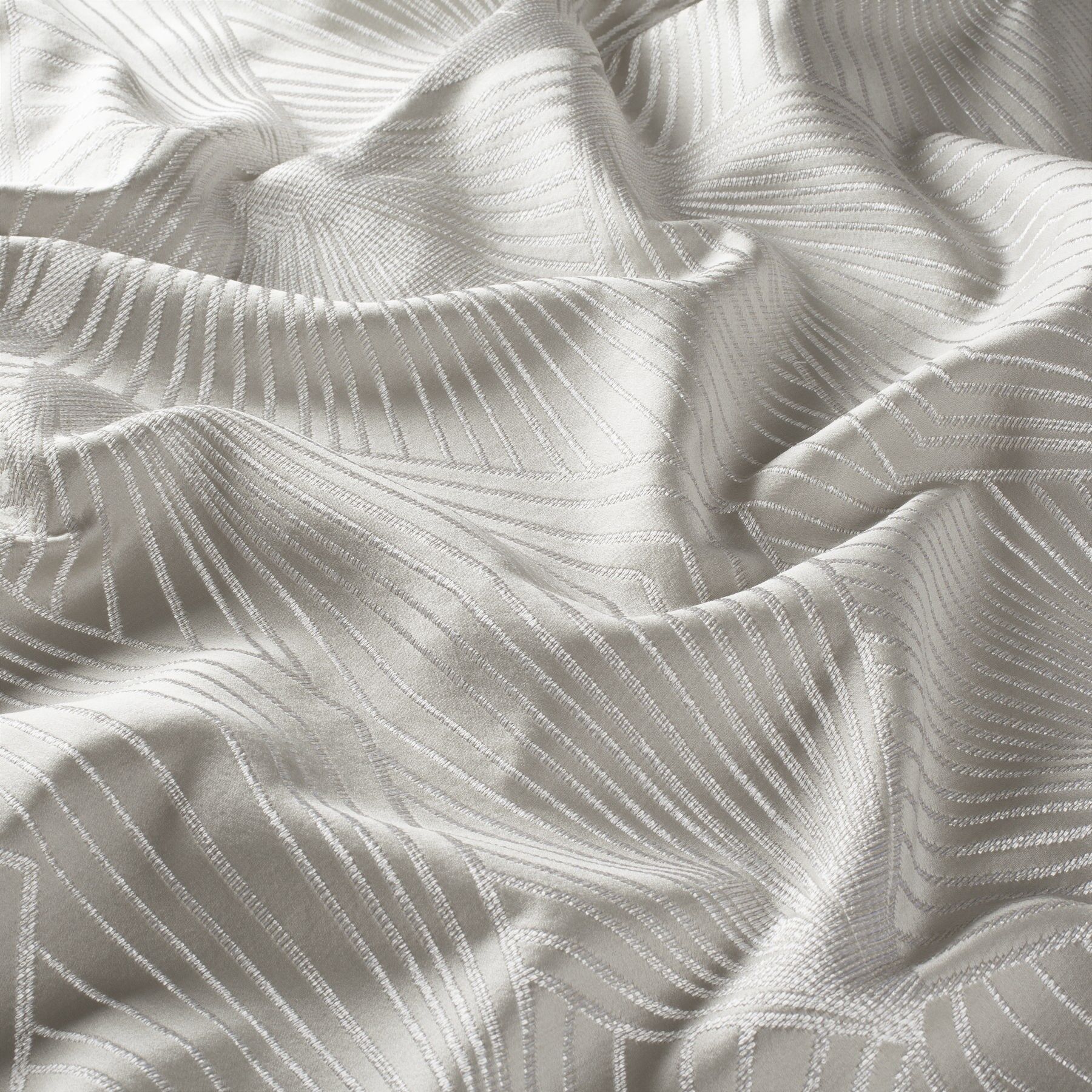 Ja7056 091 Cascada Jab Vorhangstoff Meterware Gemustert Beige Grau