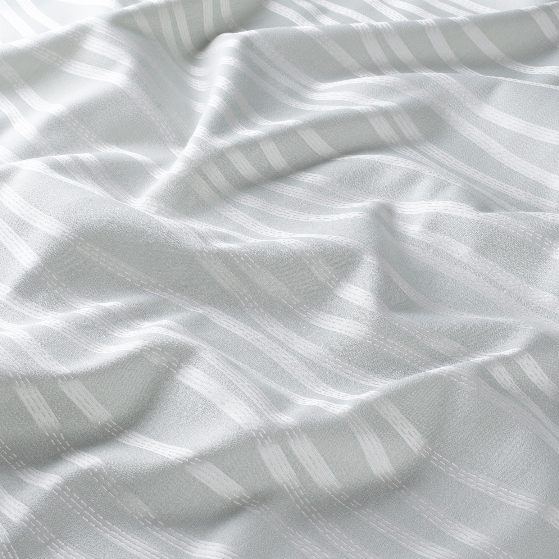 8 1903 080 Narvik Jab Vorhangstoff Meterware Gemustert Tuerkis