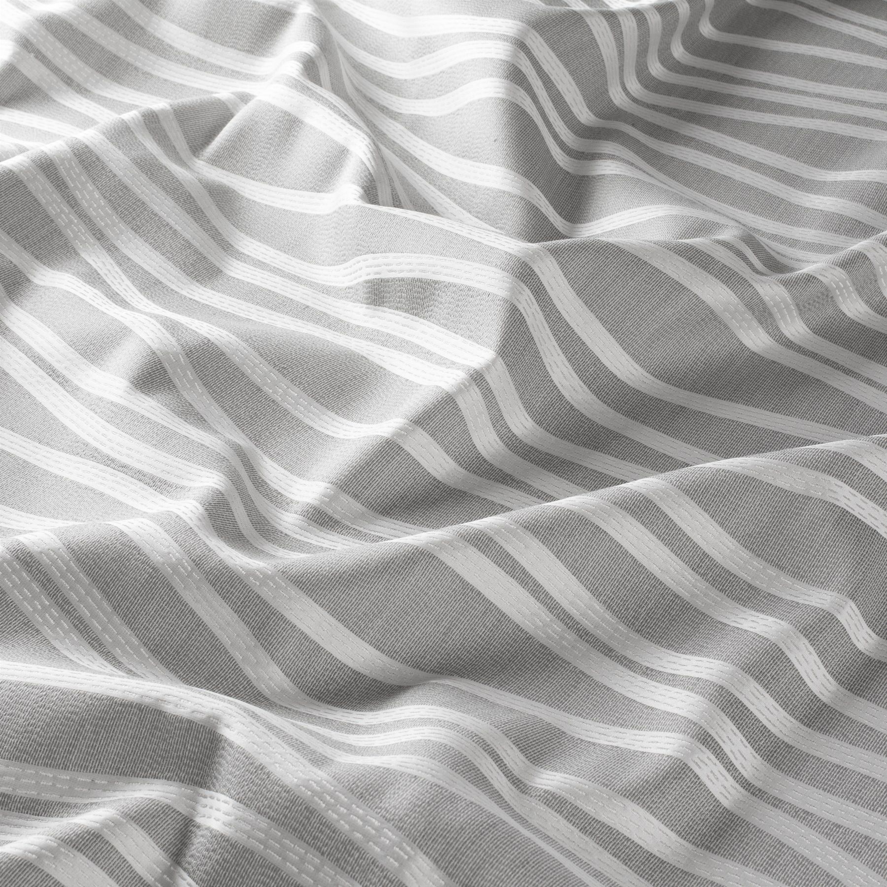 8 1903 092 Narvik Jab Vorhangstoff Meterware Gemustert Grau