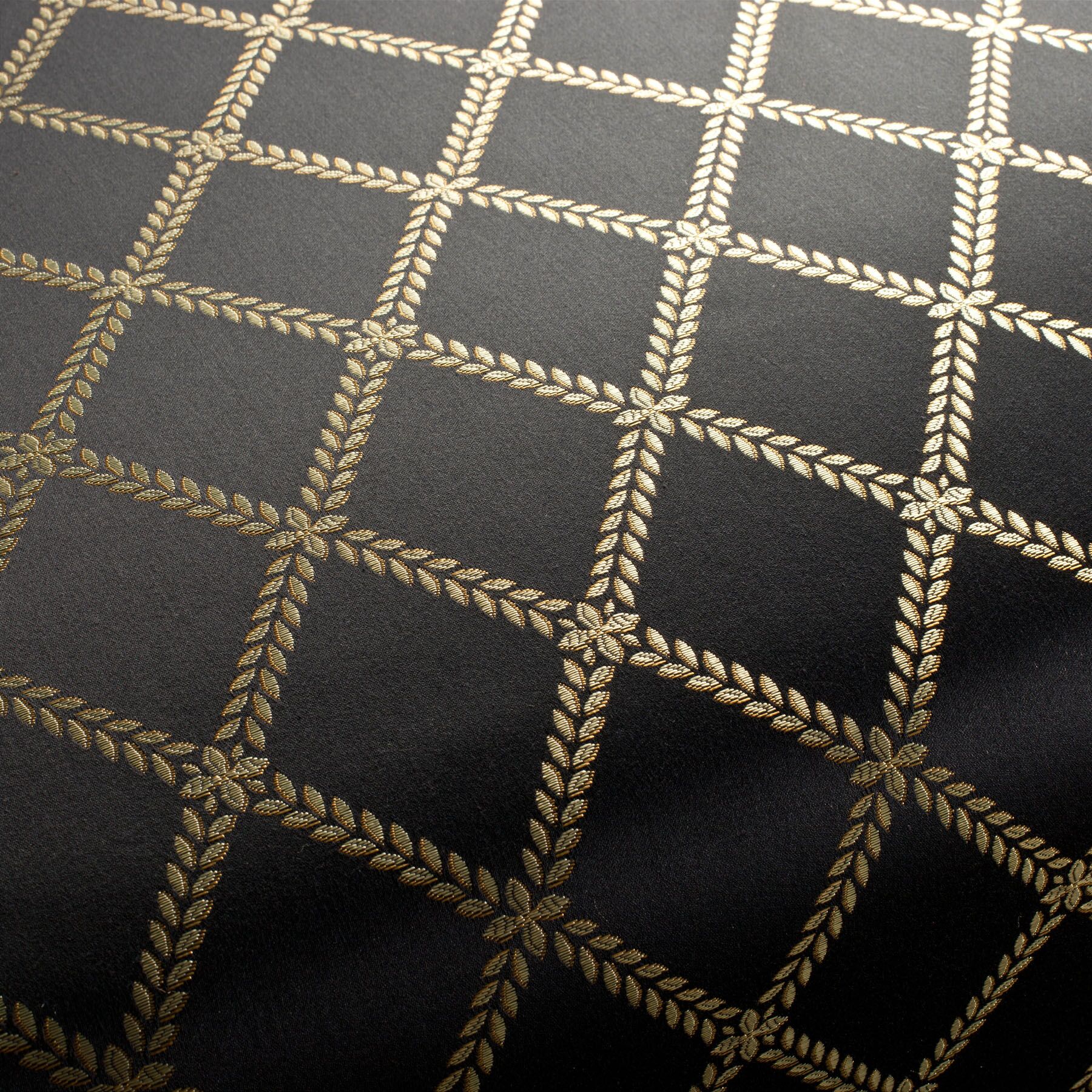 JA2019-099 Louvre Jab Anstoetz französchische Stoffe Polsterstoffe schwarz