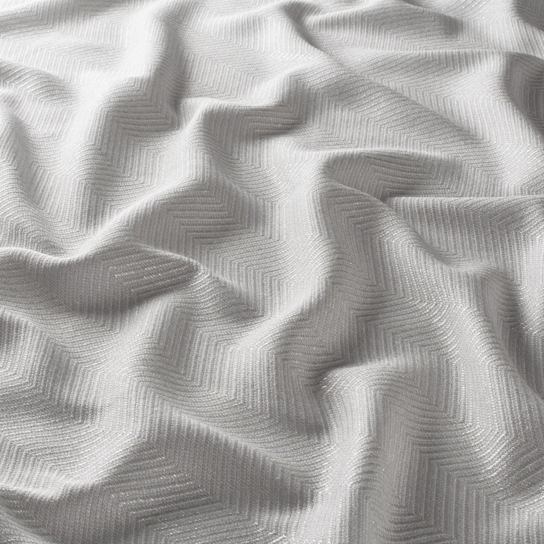 Ja6146 091 Shimmer Jab Vorhangstoff Meterware Gemustert Grau