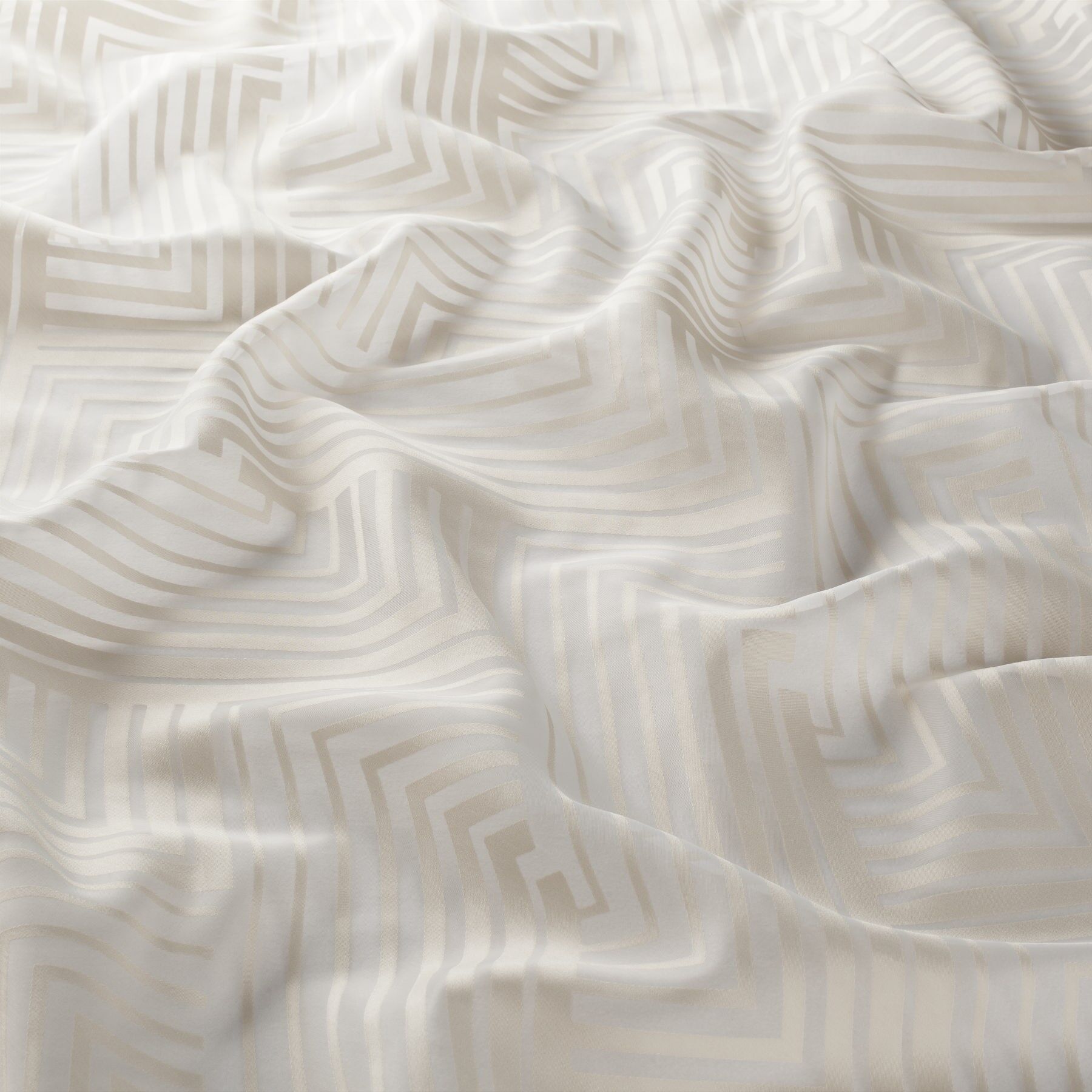 Ja8072 070 Grafico Jab Vorhangstoff Meterware Gemustert Beige