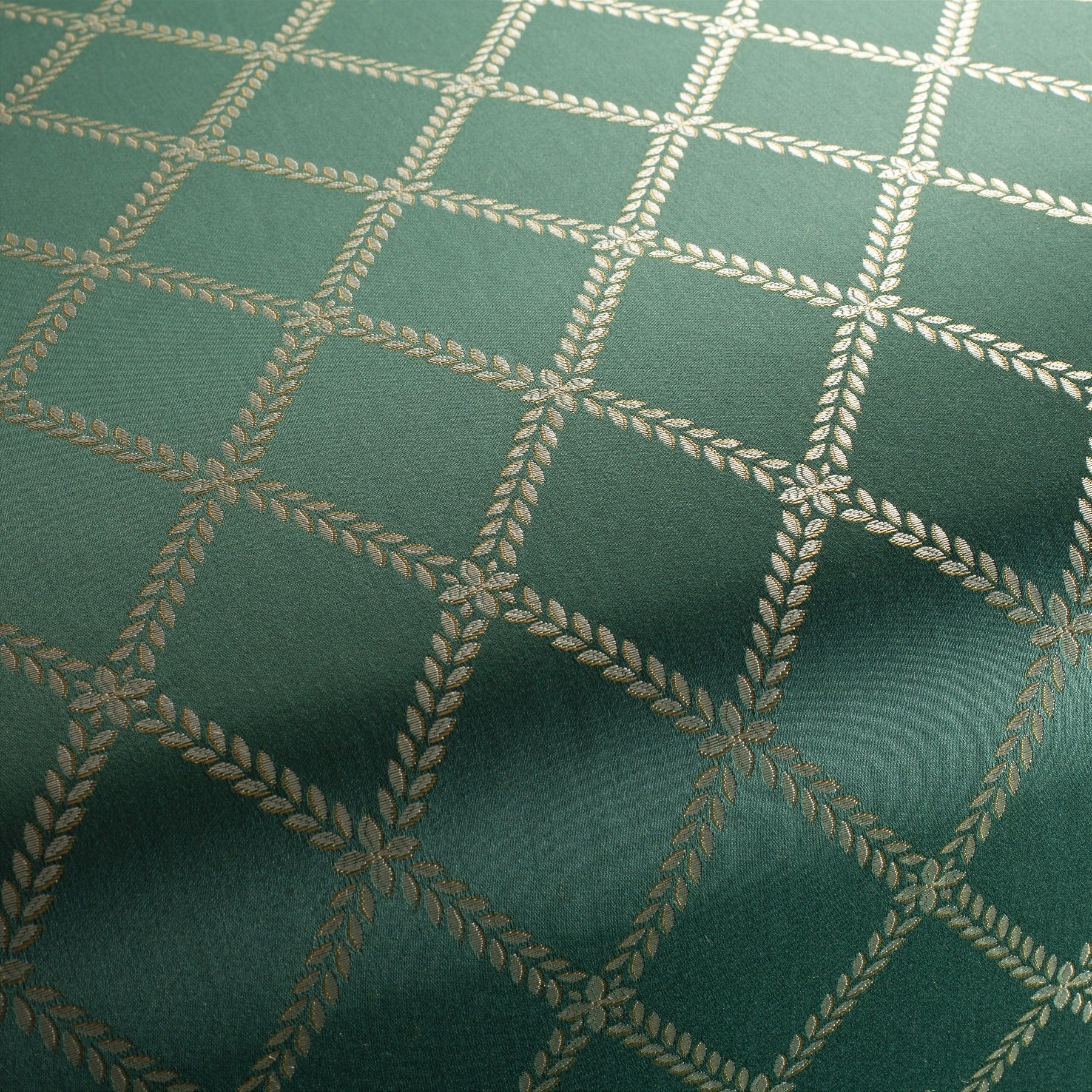 Ja2019 031 Louvre Franzoesische Moebelstoffe Stoffe Gemustert Gruen